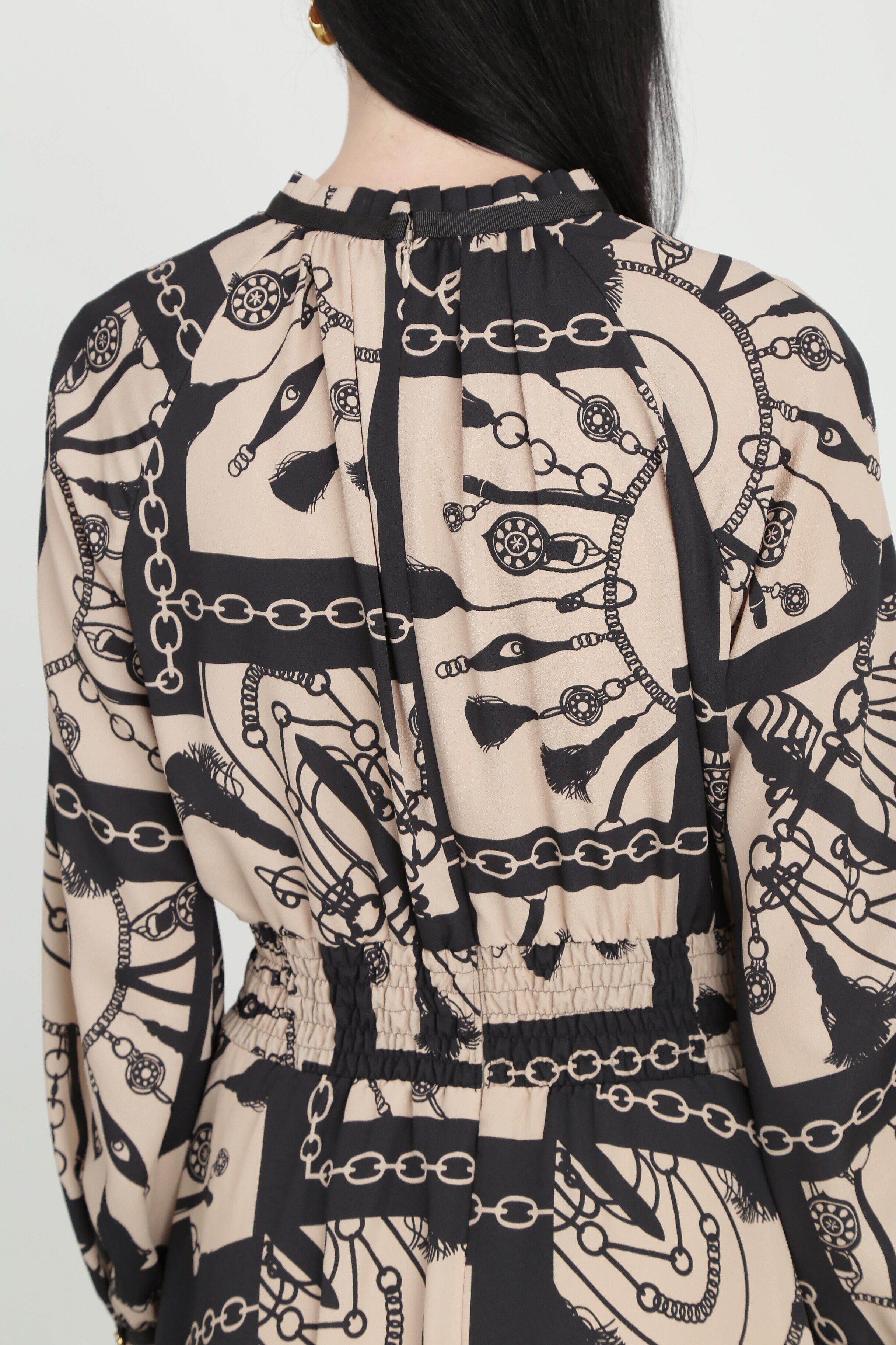  「◆コントラストプリントワンピース」|ワンピース|