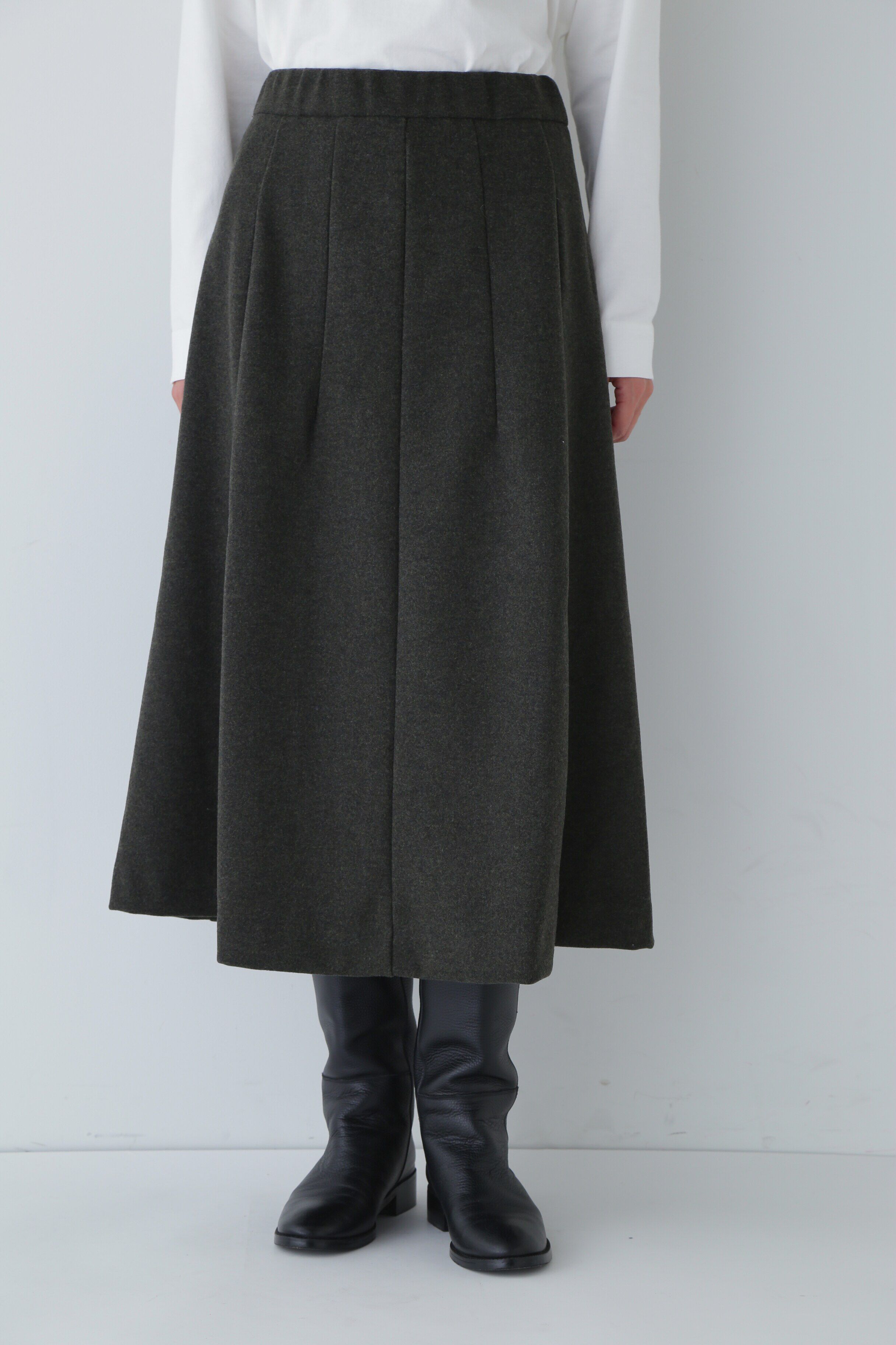  「ウォッシャブルミルドジャージスカート」|スカート|