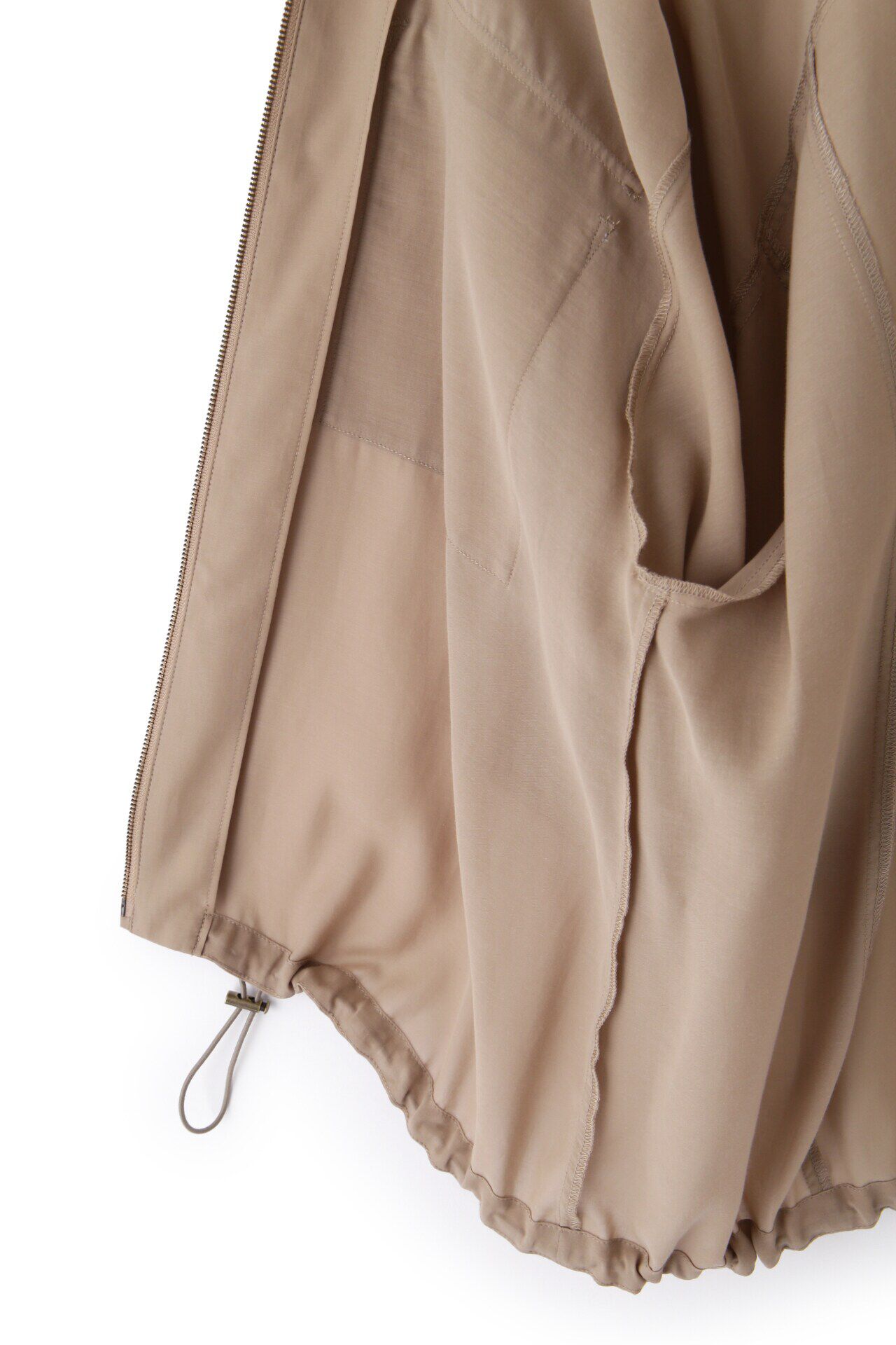  「◆キュプラコットンジップアップブルゾン」|ブルゾン・スタジャン|