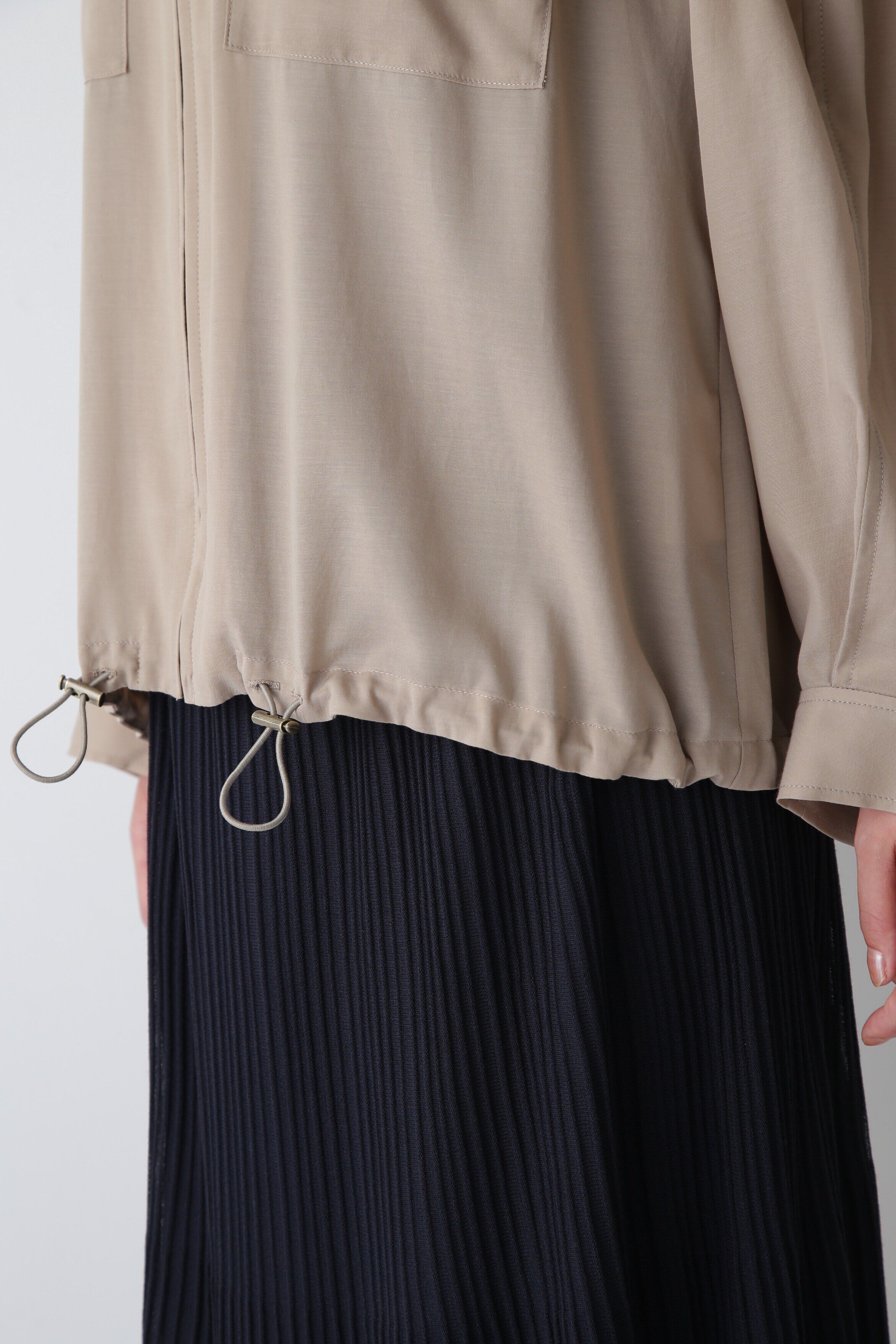  「◆キュプラコットンジップアップブルゾン」|ブルゾン・スタジャン|