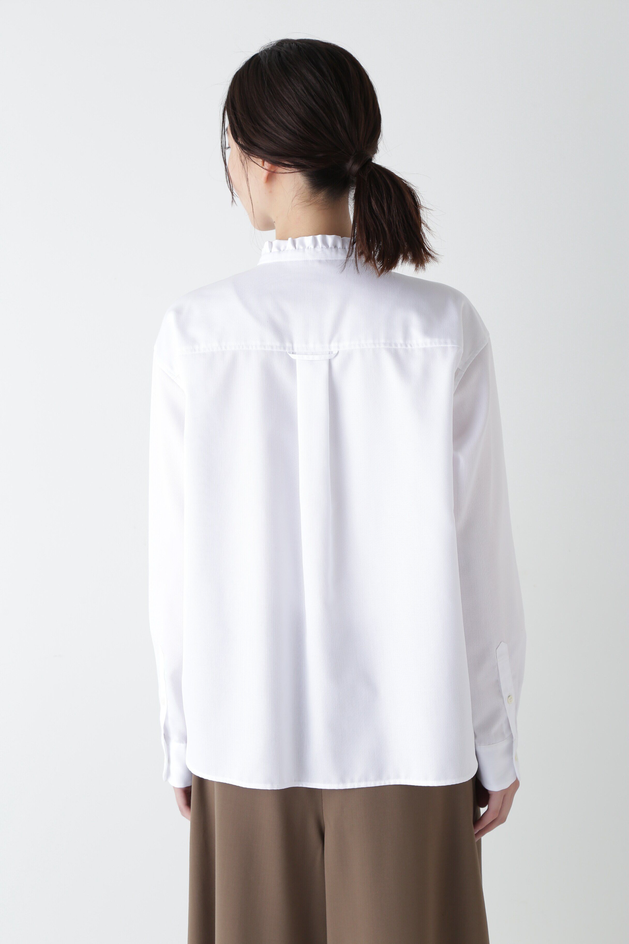  「◆スタンドフリルブラウス」|シャツ・ブラウス|