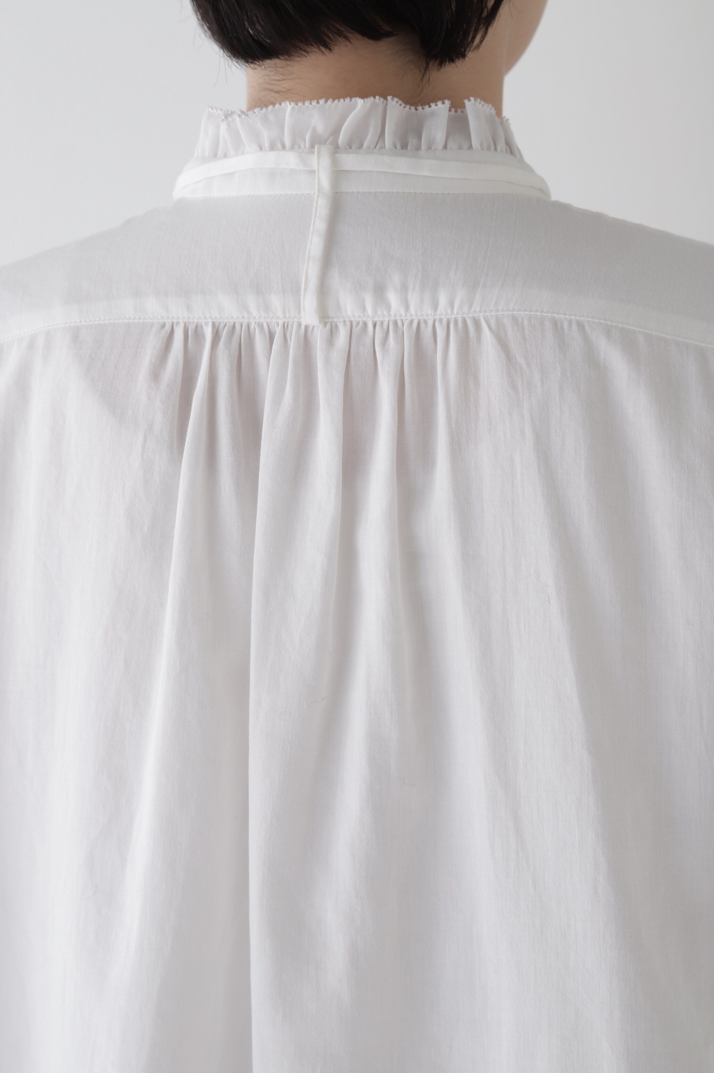  「◆スタンドフリルボリュームブラウス」|シャツ・ブラウス|