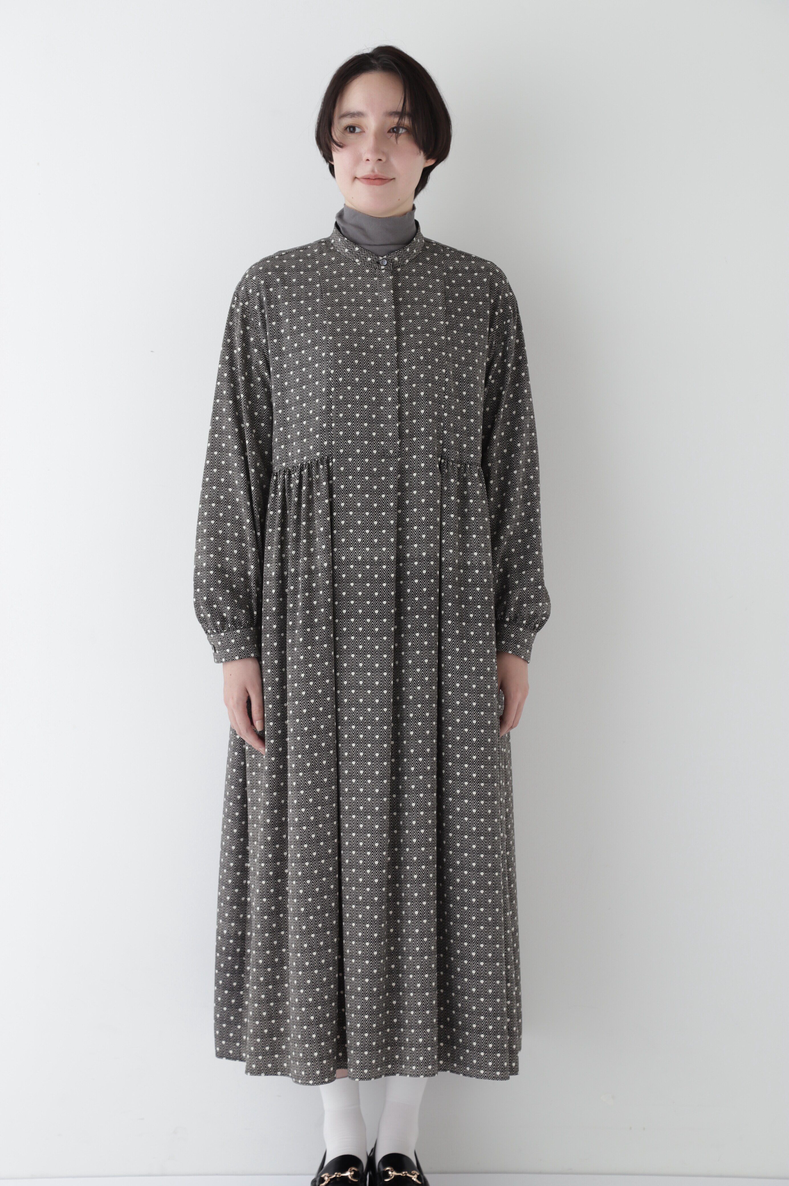  「◆デシンドットプリントワンピース」|ワンピース|