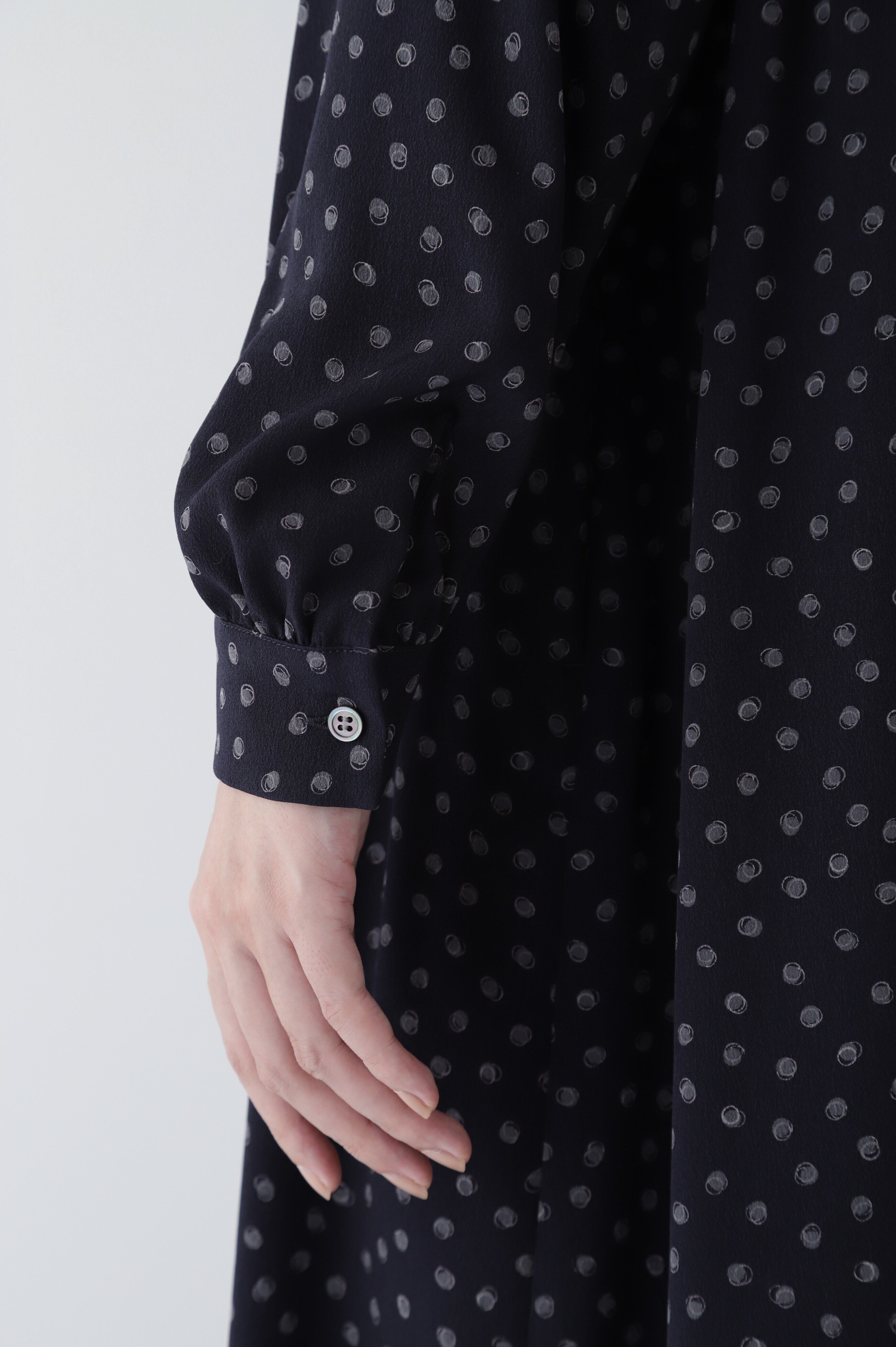  「◆デシンドットプリントワンピース」|ワンピース|