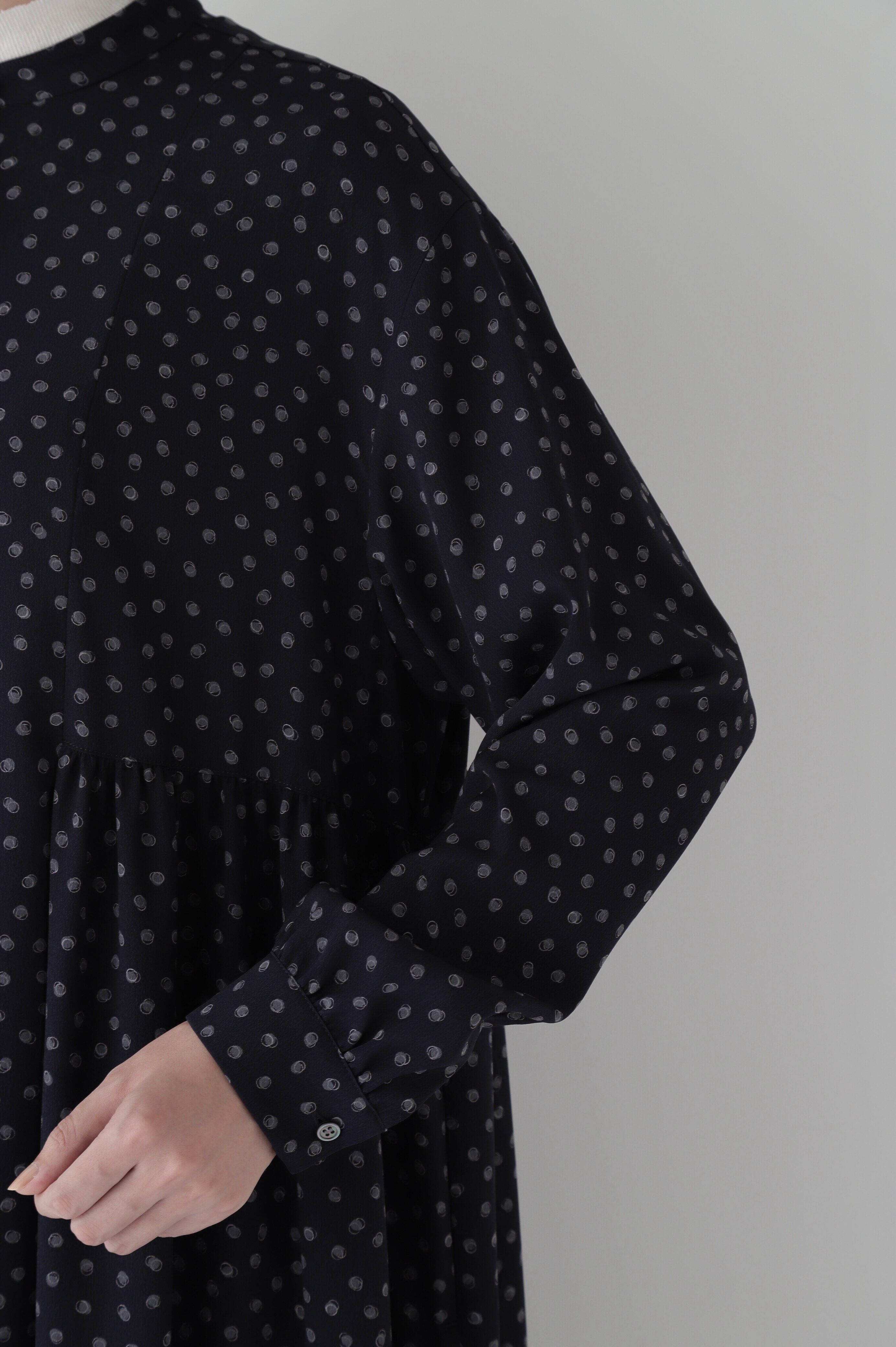  「◆デシンドットプリントワンピース」|ワンピース|