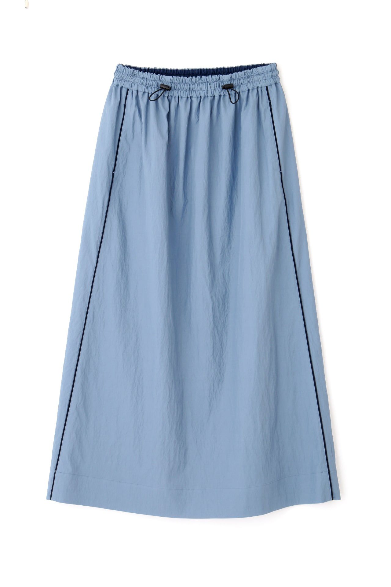  「◆マットツイル脇配色ラインスカート」|スカート|