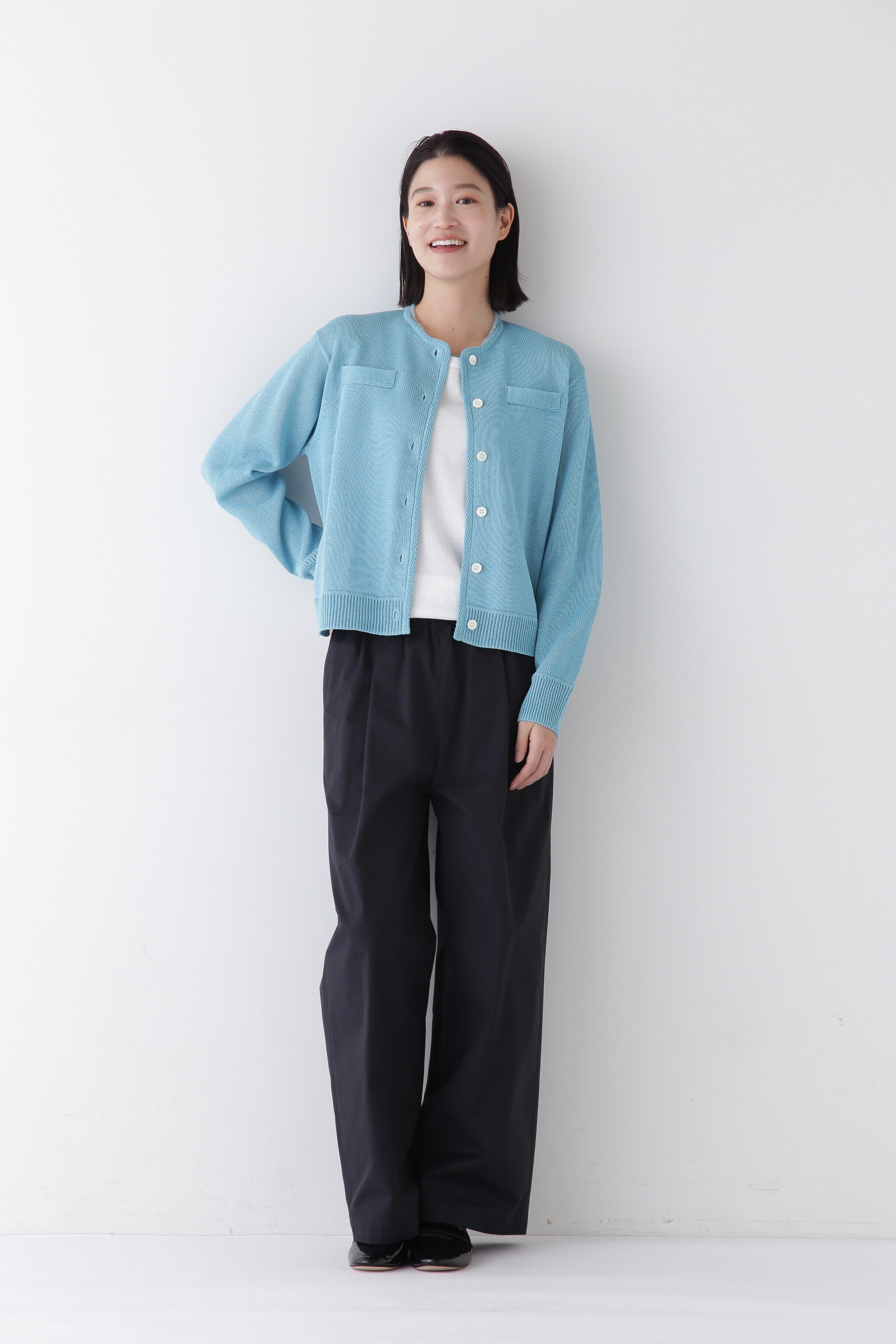  「◆【ウォッシャブル】ミドルゲージギマカーディガン」|ニット・セーター|