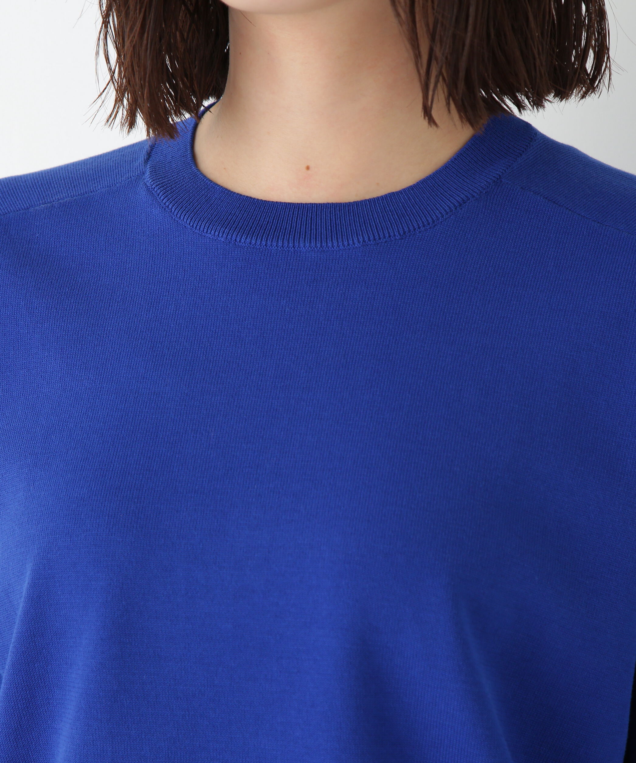  「◆オーガニックコットン混プレーティングプルオーバー」|ニット・セーター|