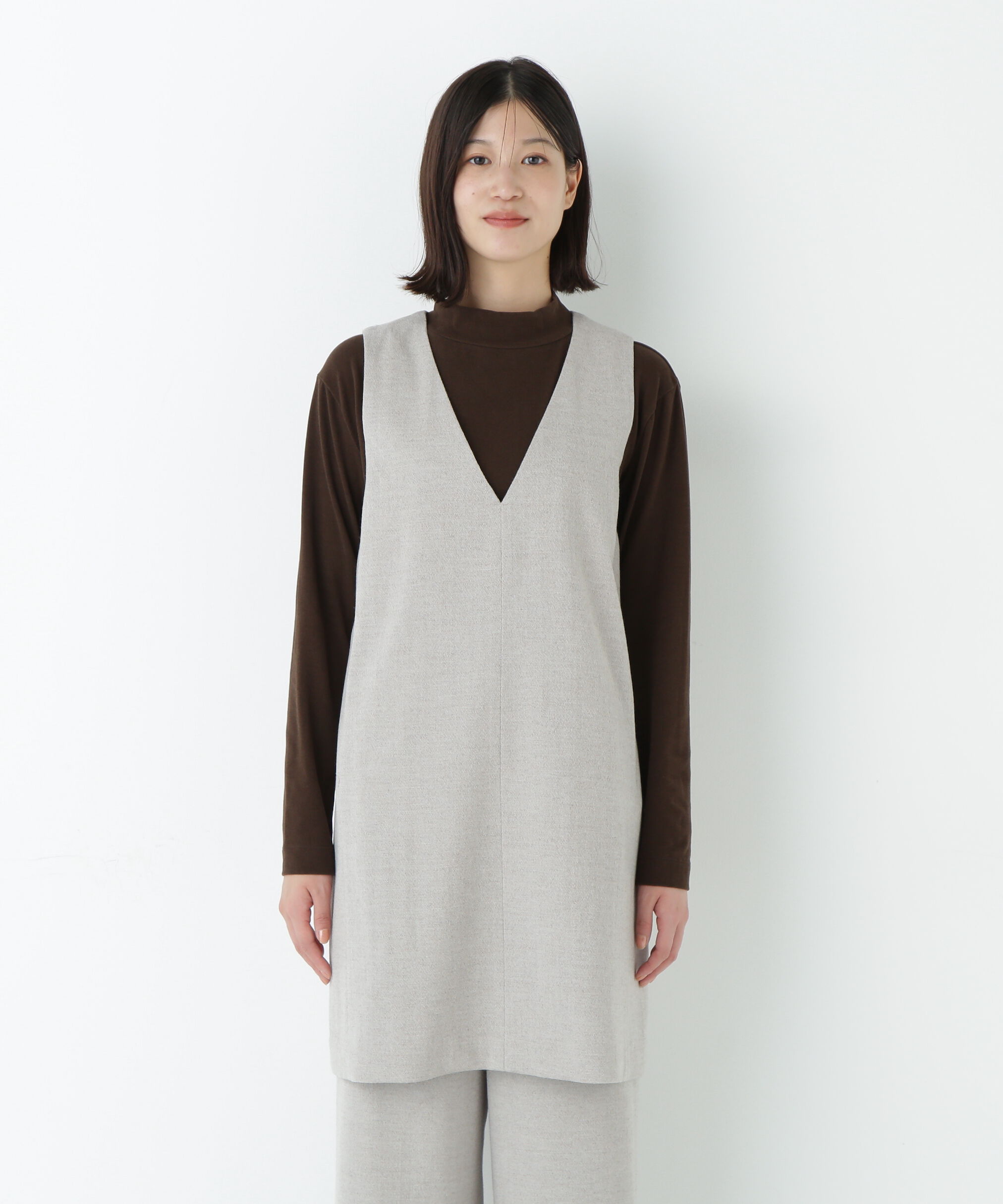  「◆ＴＯＰツイルミディアムジャンパースカート」|ワンピース|