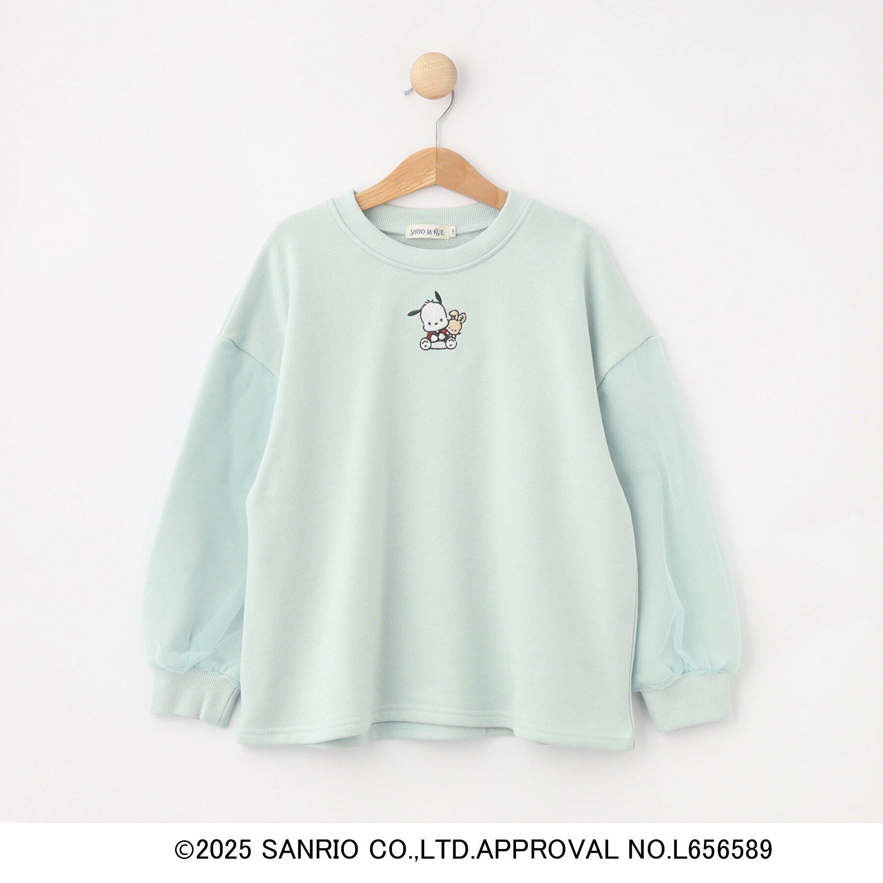 SHOO･LA･RUE「【サンリオキャラクターズ】袖チュール刺繍スウェット」|その他|