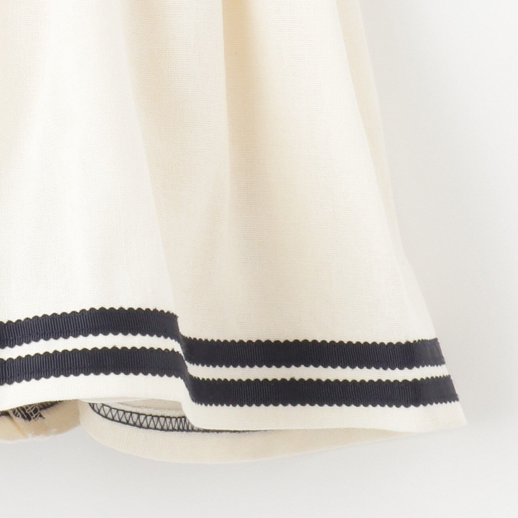 SHOO･LA･RUE「【100-150cm】裾テープ使いフレアスカパン」|キュロット|