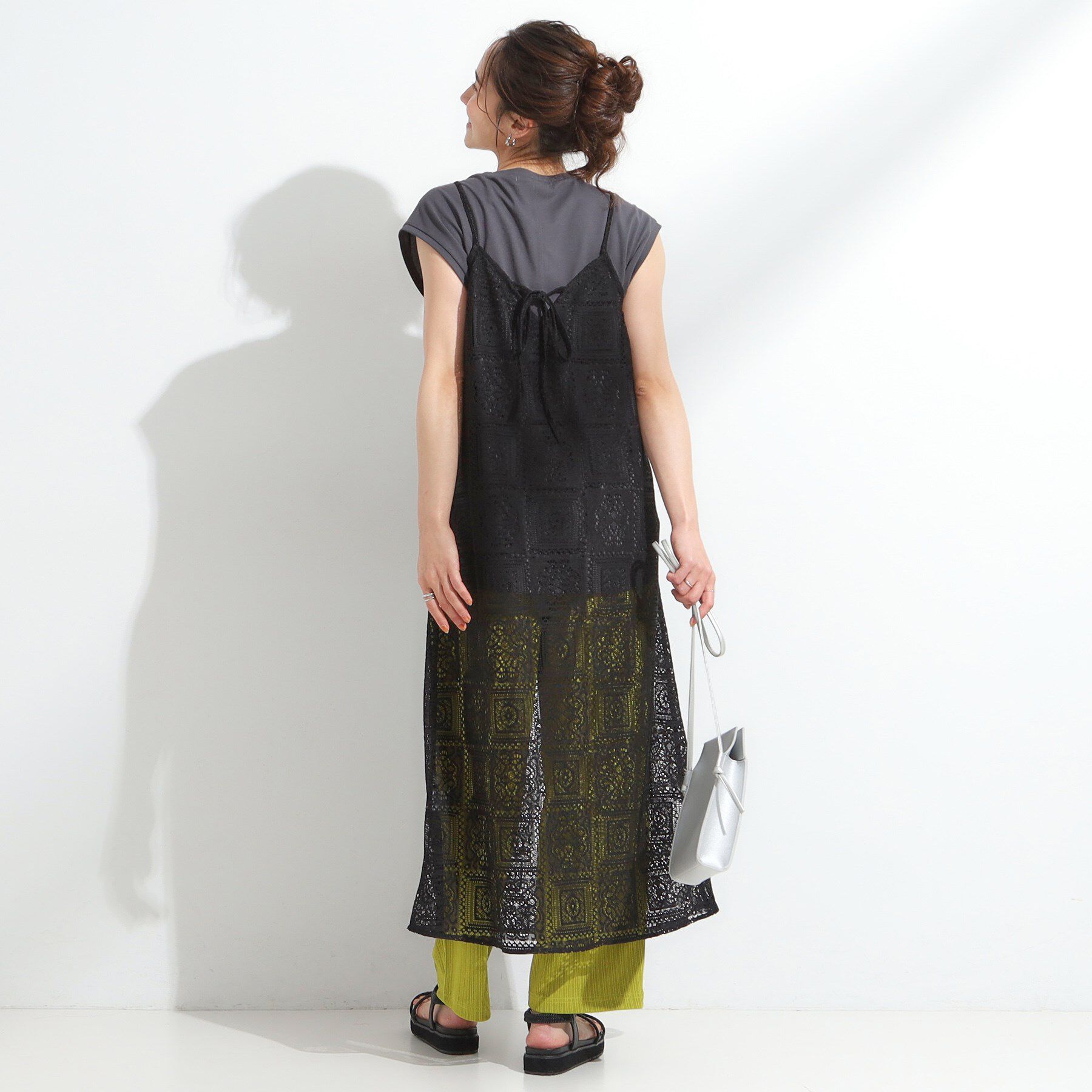 SHOO･LA･RUE「【S-LL】レースキャミワンピース」|ワンピース|