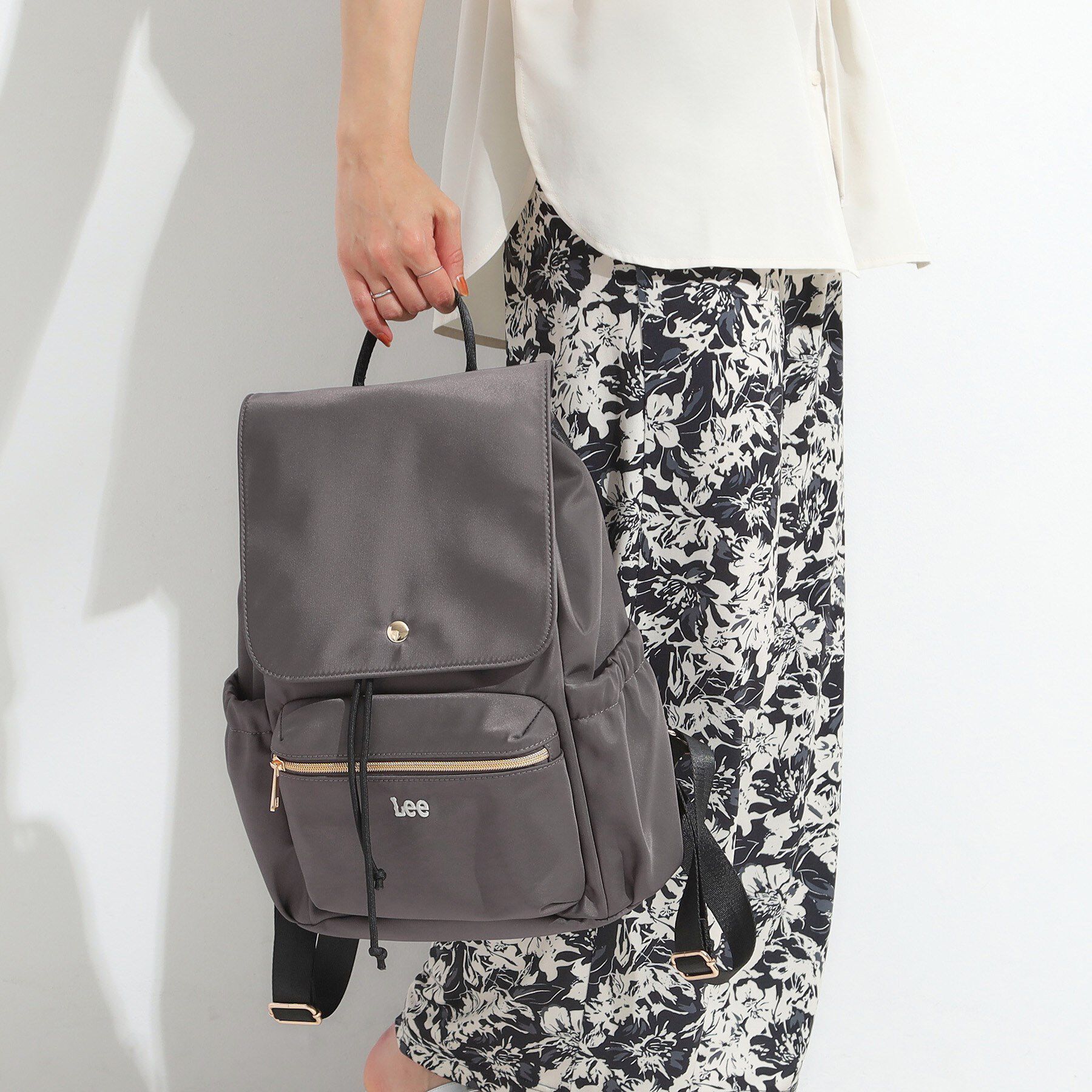 SHOO･LA･RUE「【Lee別注／撥水】フラップリュック」|リュック|