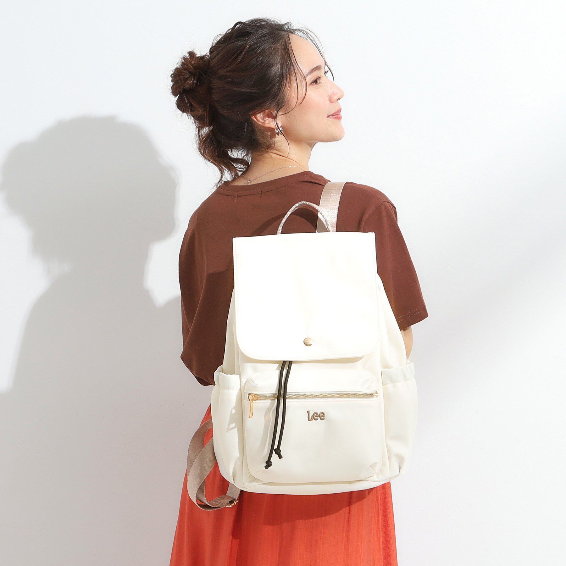 SHOO･LA･RUE「【Lee別注／撥水】フラップリュック」|リュック|