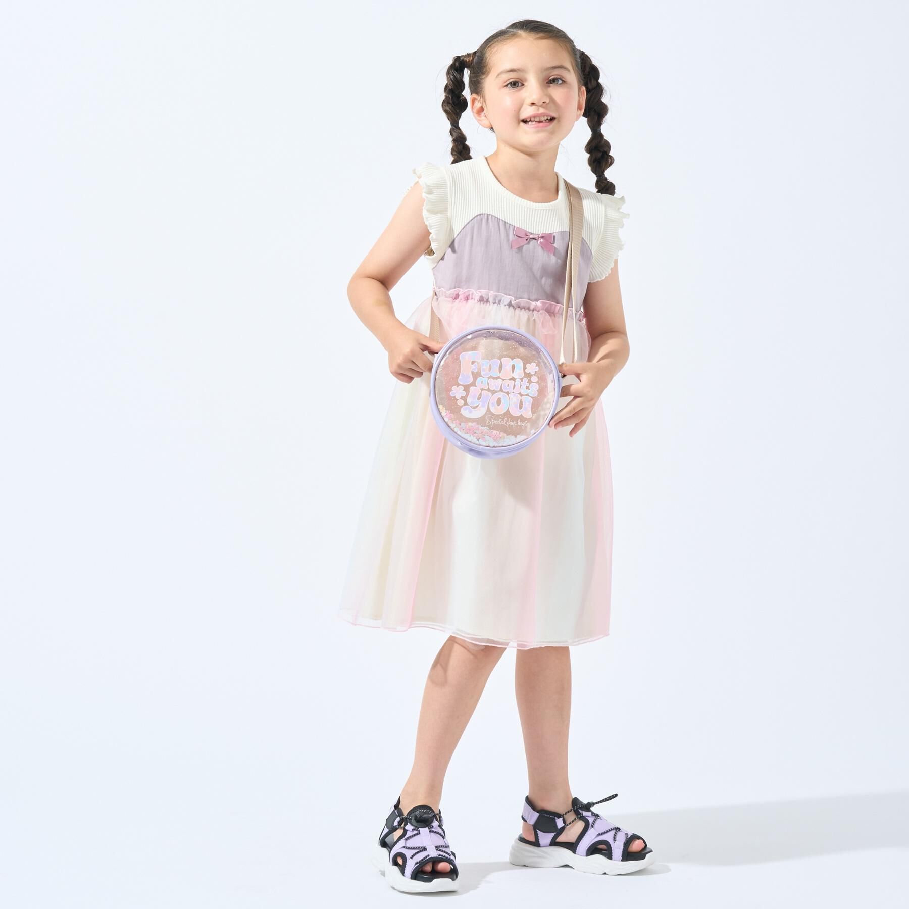 SHOO･LA･RUE「PVCラウンドポシェット」|ショルダー・メッセンジャー|