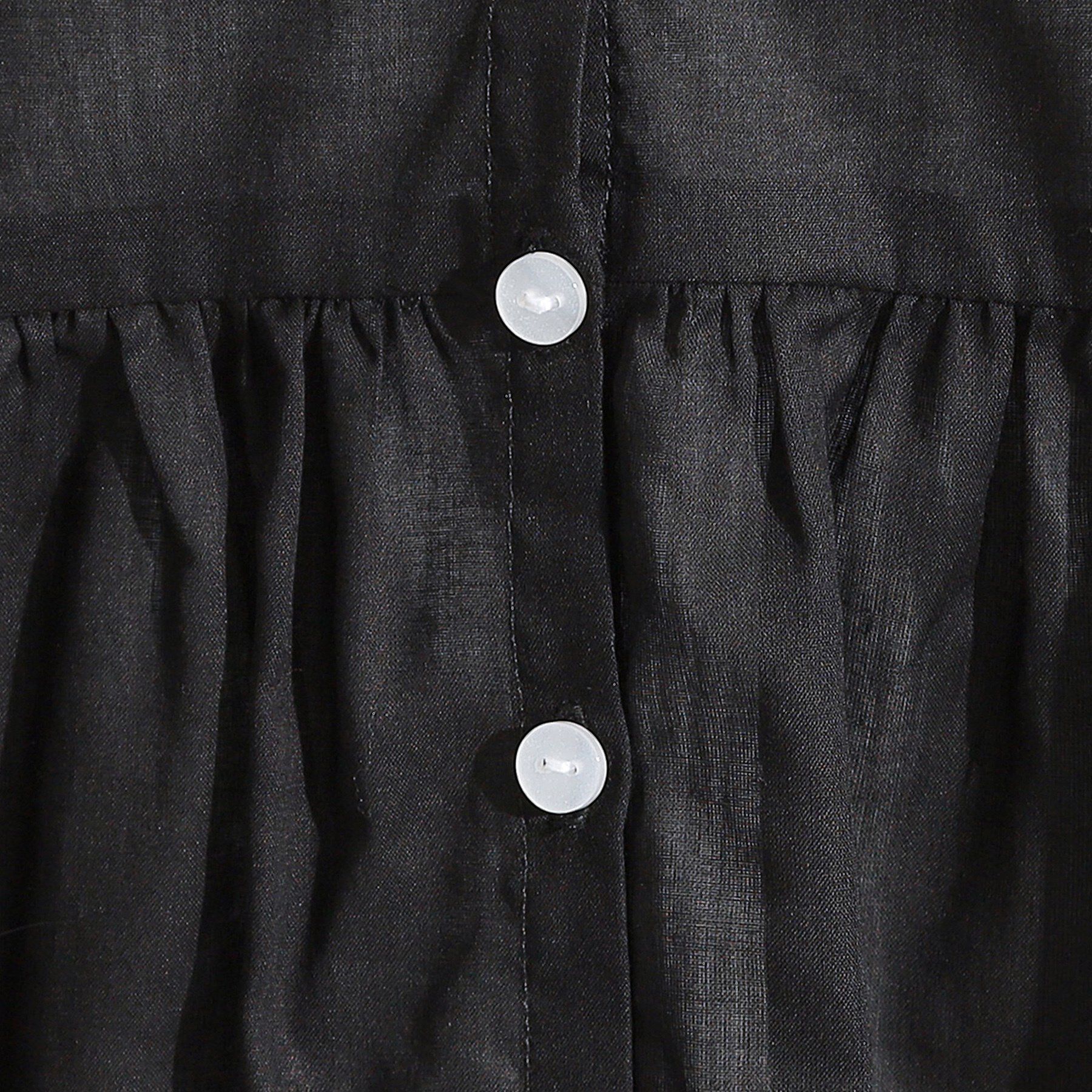 SHOO･LA･RUE「【S-LL】一枚で着映え バルーンスリーブブラウス」|シャツ・ブラウス|