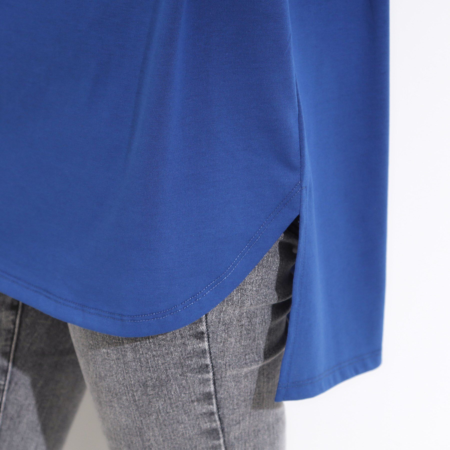 SHOO･LA･RUE「【汗ジミ軽減/ひんやり/UV】大人のヘルシーな着こなしに タックノースリーブチュニック」|チュニック|