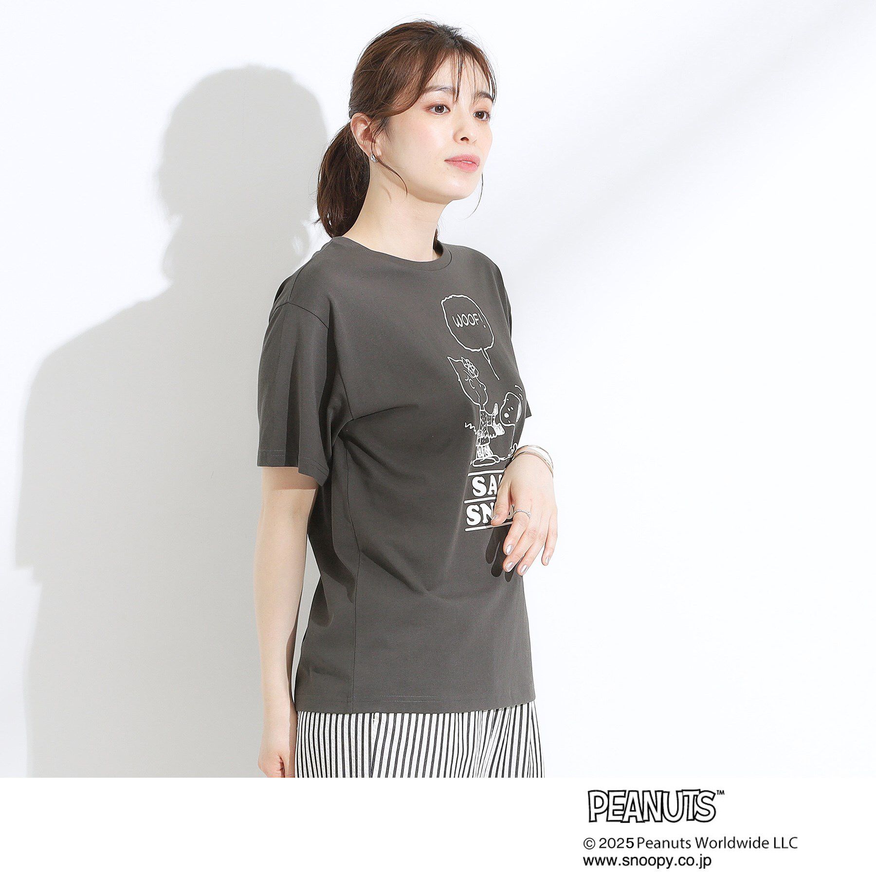 SHOO･LA･RUE「【PEANUTS】ひんやりTシャツ」|Tシャツ・カットソー|