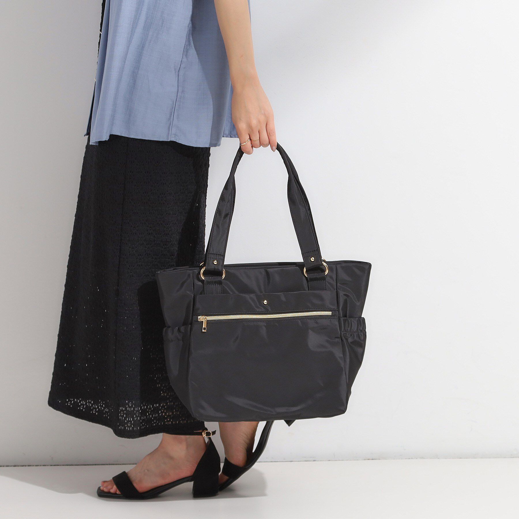 SHOO･LA･RUE「【撥水】整理整頓できちゃうトートバッグ」|トートバッグ|