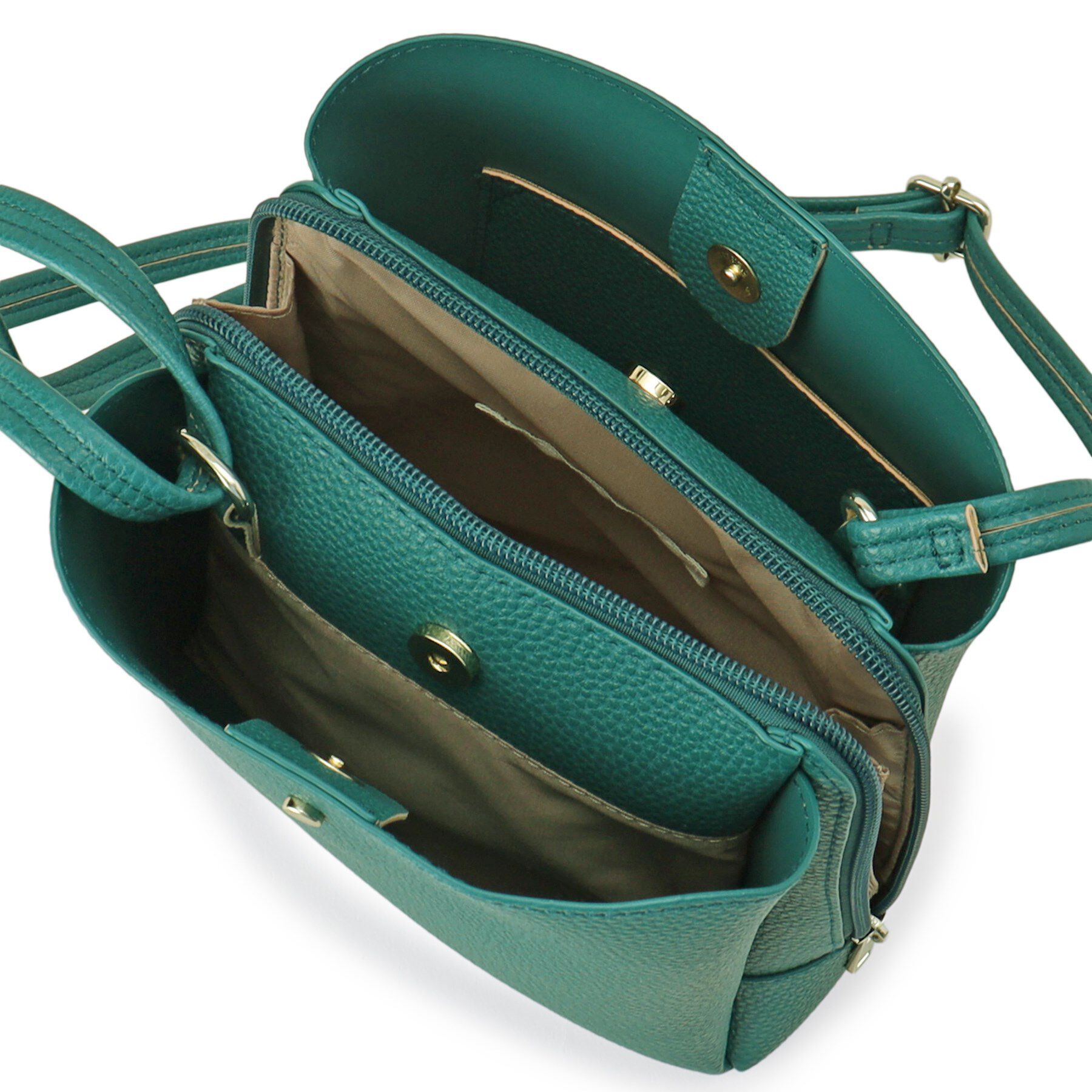 SHOO･LA･RUE「【軽量】ふわっと軽い3層ショルダーバッグ」|ショルダー・メッセンジャー|