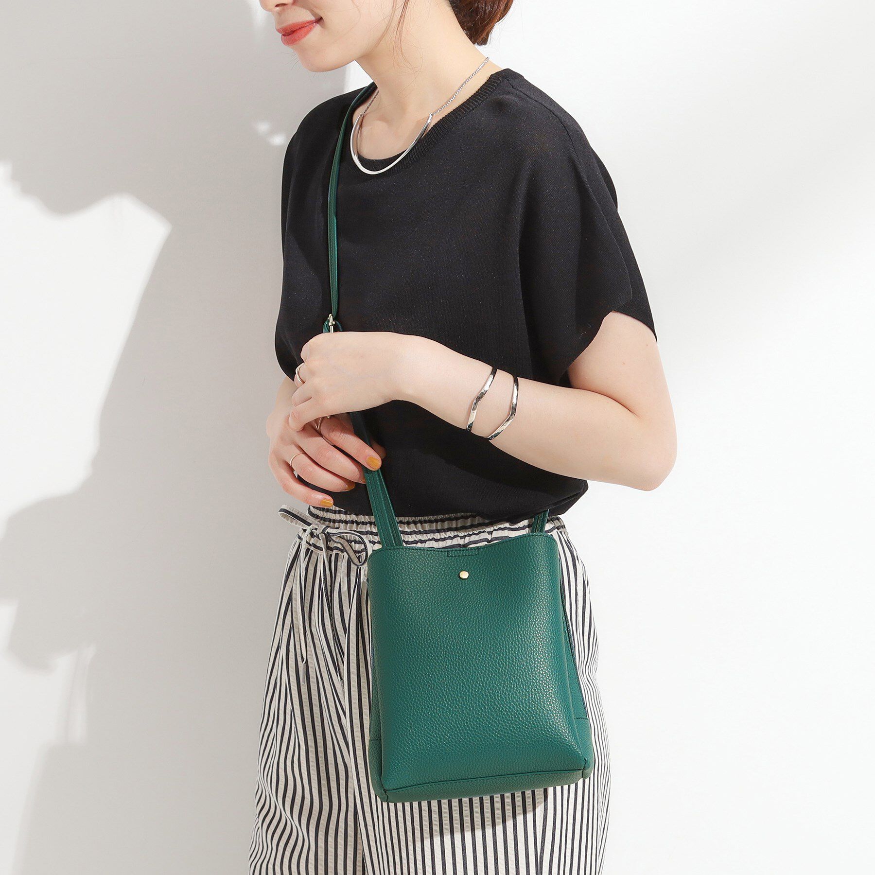 SHOO･LA･RUE「【軽量】ふわっと軽い3層ショルダーバッグ」|ショルダー・メッセンジャー|