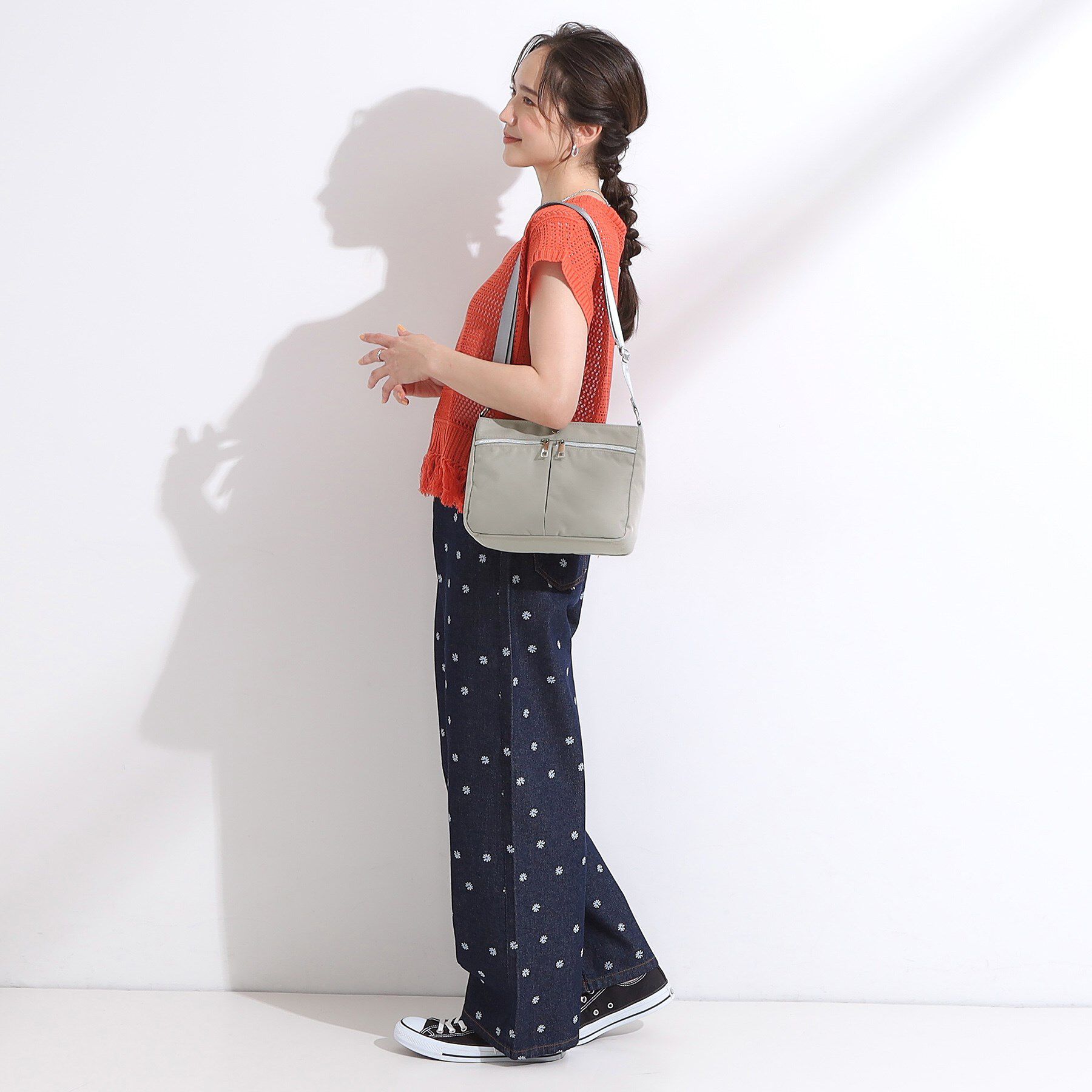 SHOO･LA･RUE「【撥水】フロントポケットショルダーバッグ」|ショルダー・メッセンジャー|