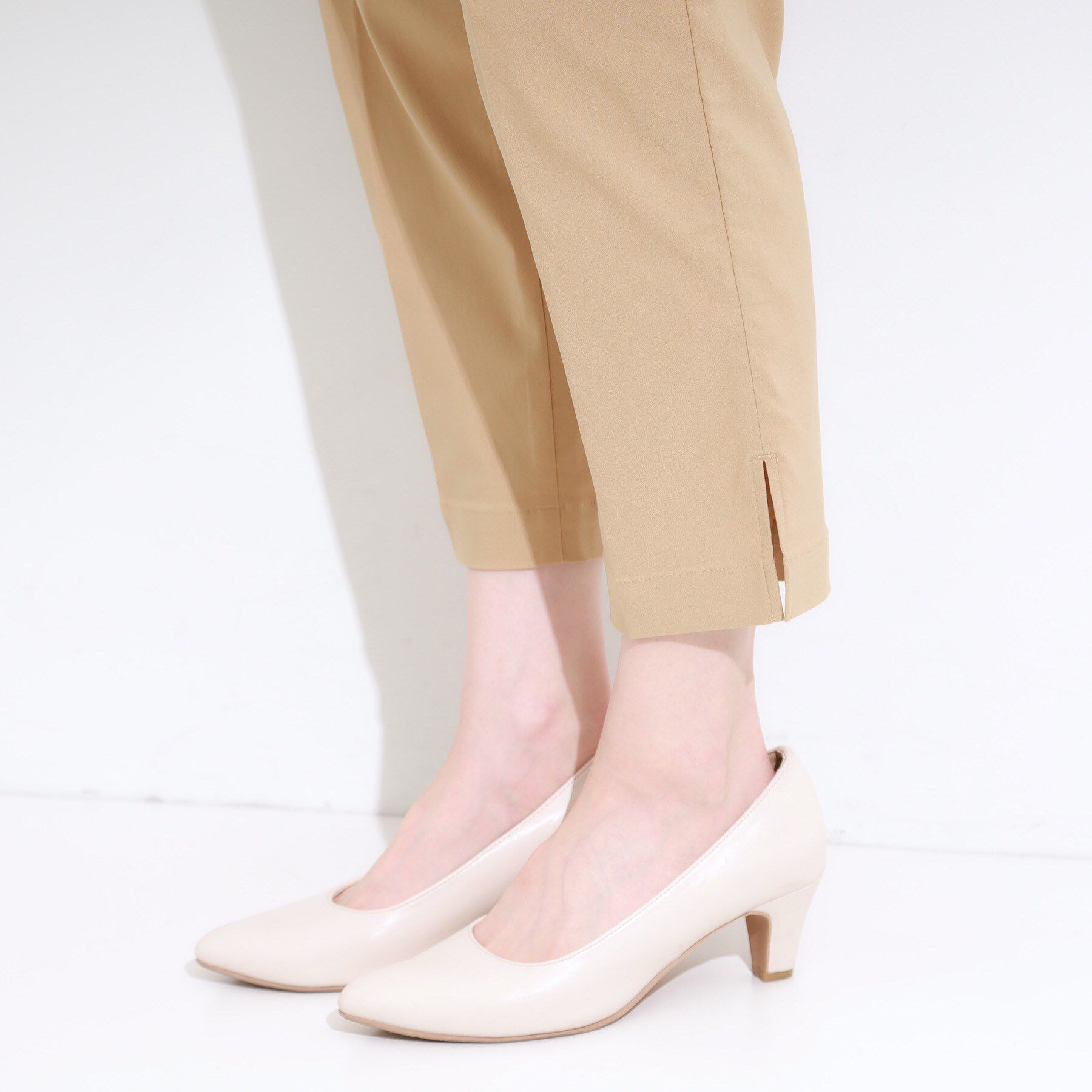 SHOO･LA･RUE「【S-LL/ひんやり】きれいめにもカジュアルにも サブリナパンツ」|その他|