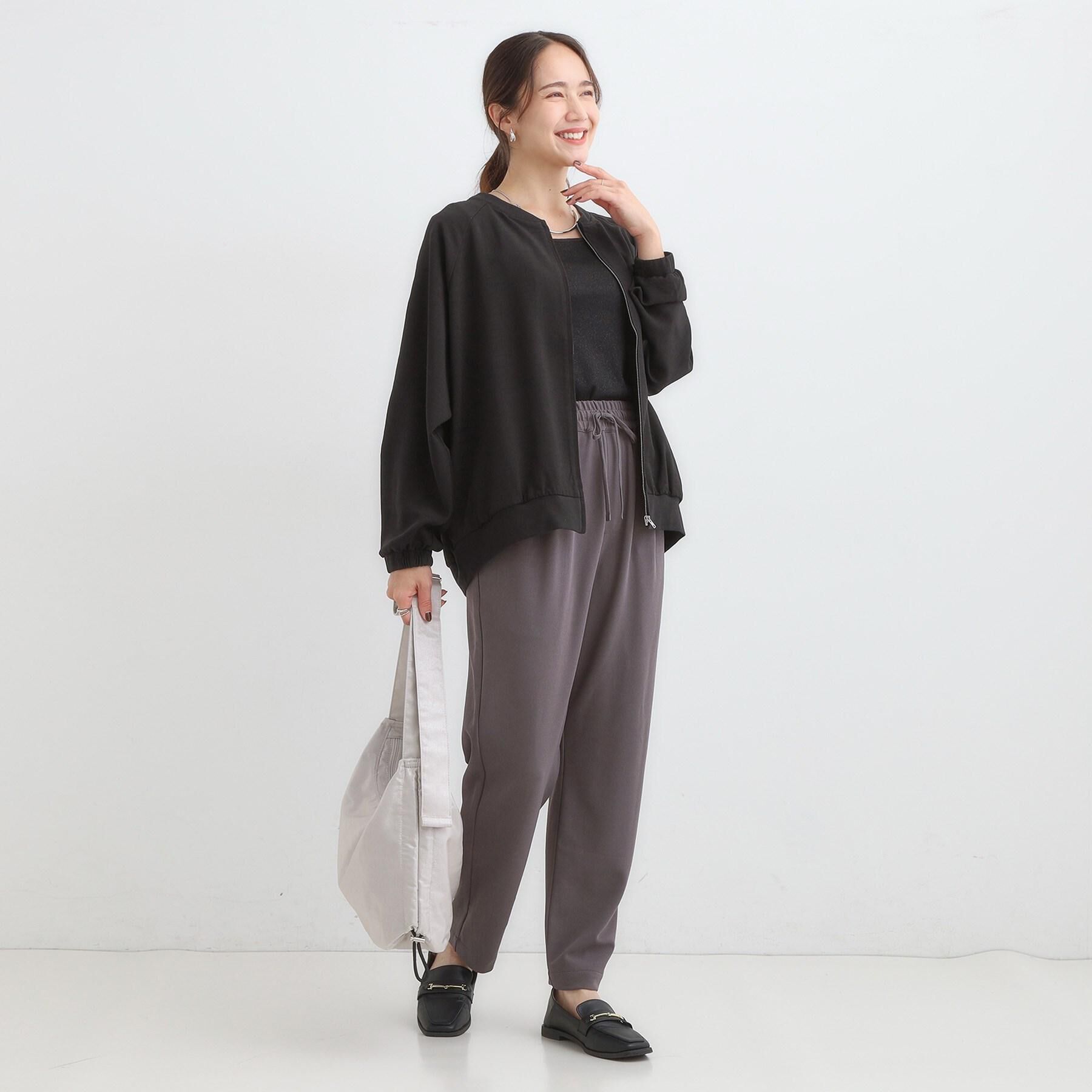 SHOO･LA･RUE「【S-3L/洗濯後しわになりにくい】スマートに見える イージーテーパードパンツ【CIRCRIC】」|その他|