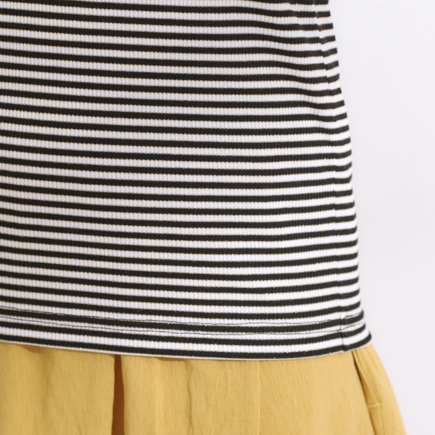 SHOO･LA･RUE「【洗える/S-LL】首元きれい テレコリブタンクトップ」|キャミソール|