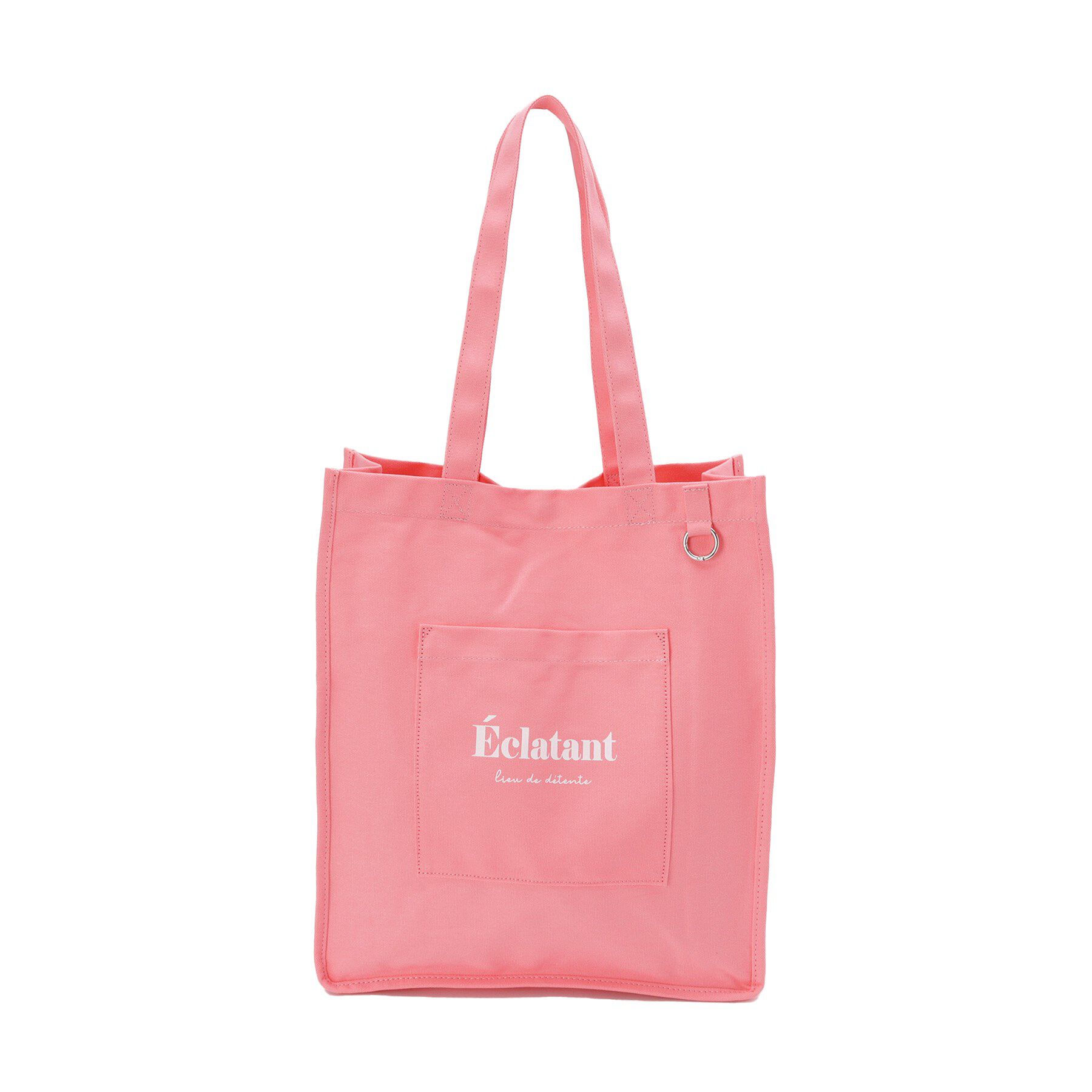 SHOO･LA･RUE「【ラッキーカラー/推し活にも】うちわも入るキャンバストートバッグ」|トートバッグ|