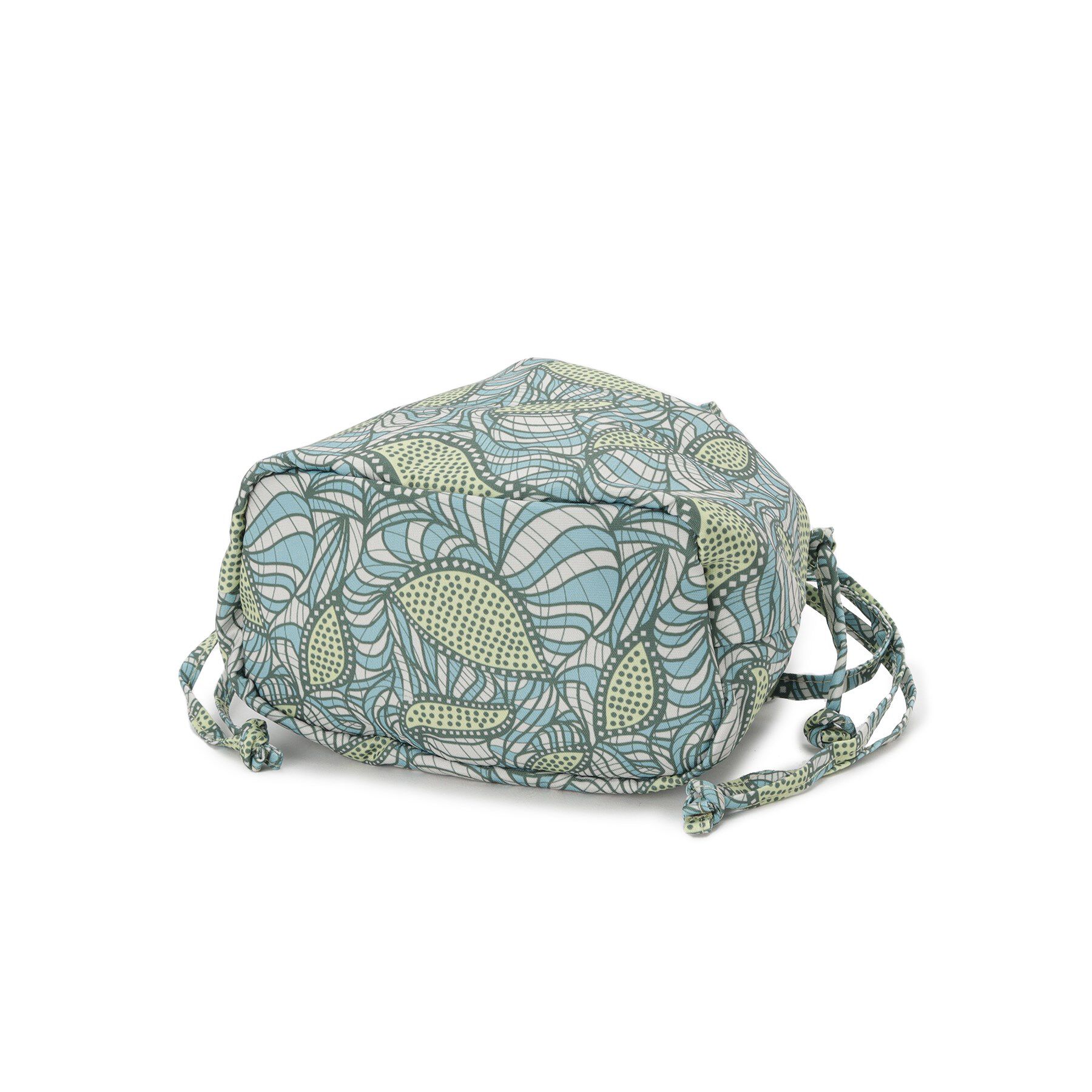 SHOO･LA･RUE「ころんとしたフォルムが魅力 ラタプリント 巾着ショルダーバッグ」|ショルダー・メッセンジャー|