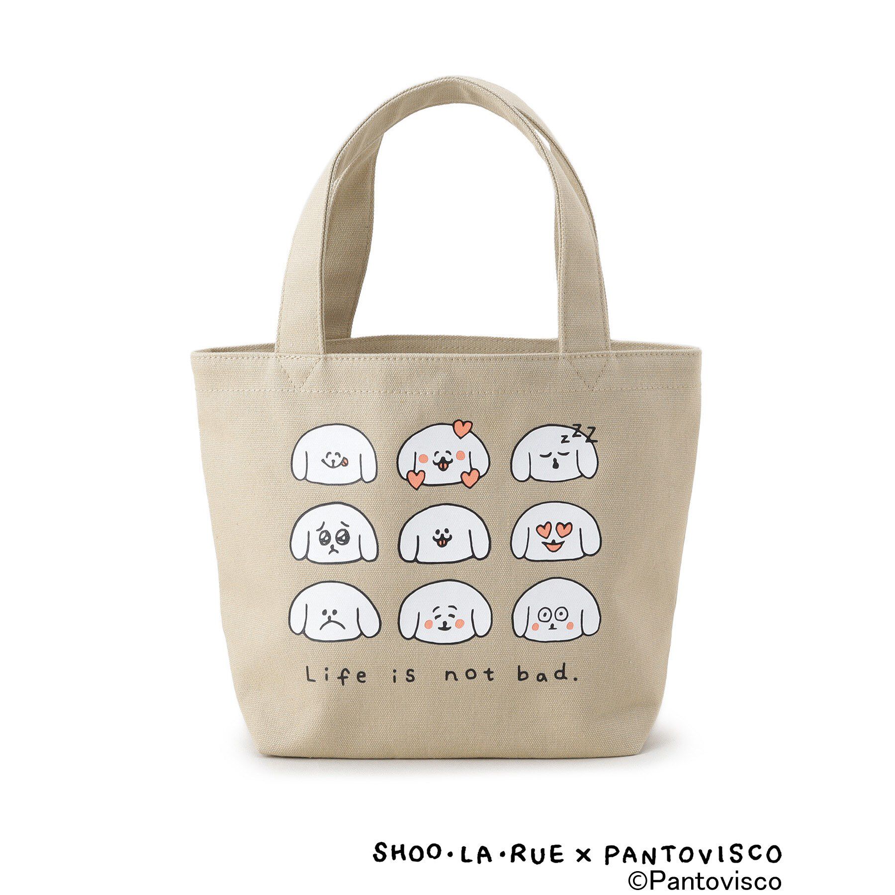 SHOO･LA･RUE「【パントビスコ／ぺろち】ミニトートバッグ」|トートバッグ|