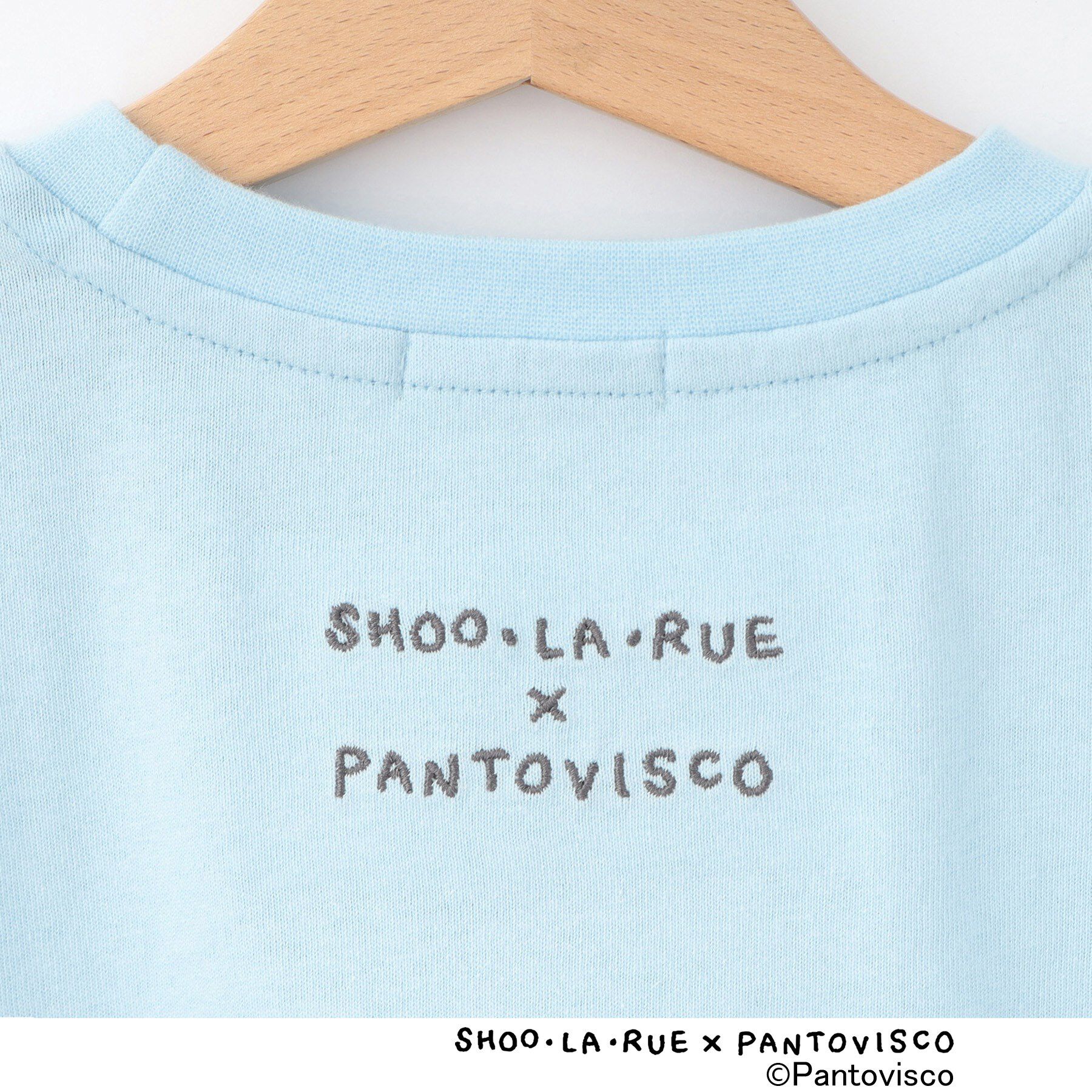 SHOO･LA･RUE「【パントビスコ／ぺろち】プリントTシャツ」|Tシャツ・カットソー|