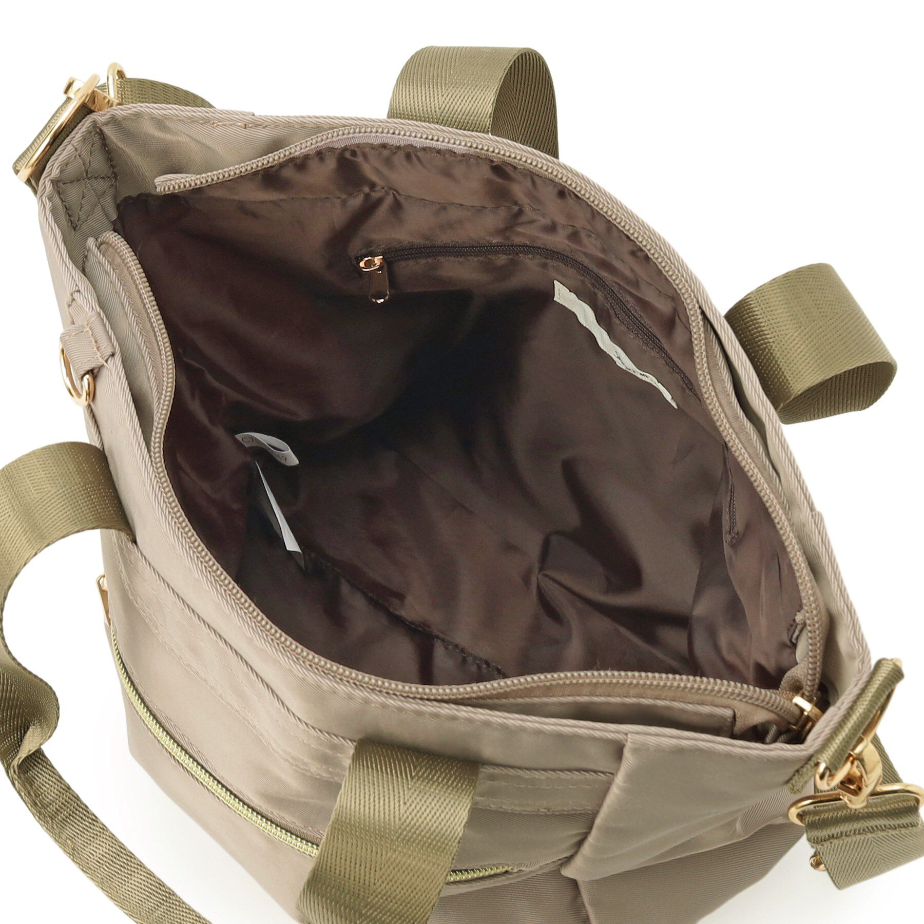 SHOO･LA･RUE「【撥水】フロントファスナーポケットトートバッグ【2WAY】」|トートバッグ|