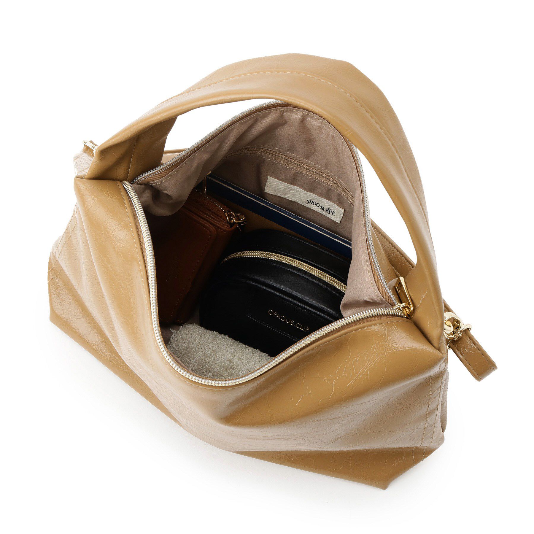 SHOO･LA･RUE「サイドギャザーミニショルダーバッグ」|ショルダー・メッセンジャー|