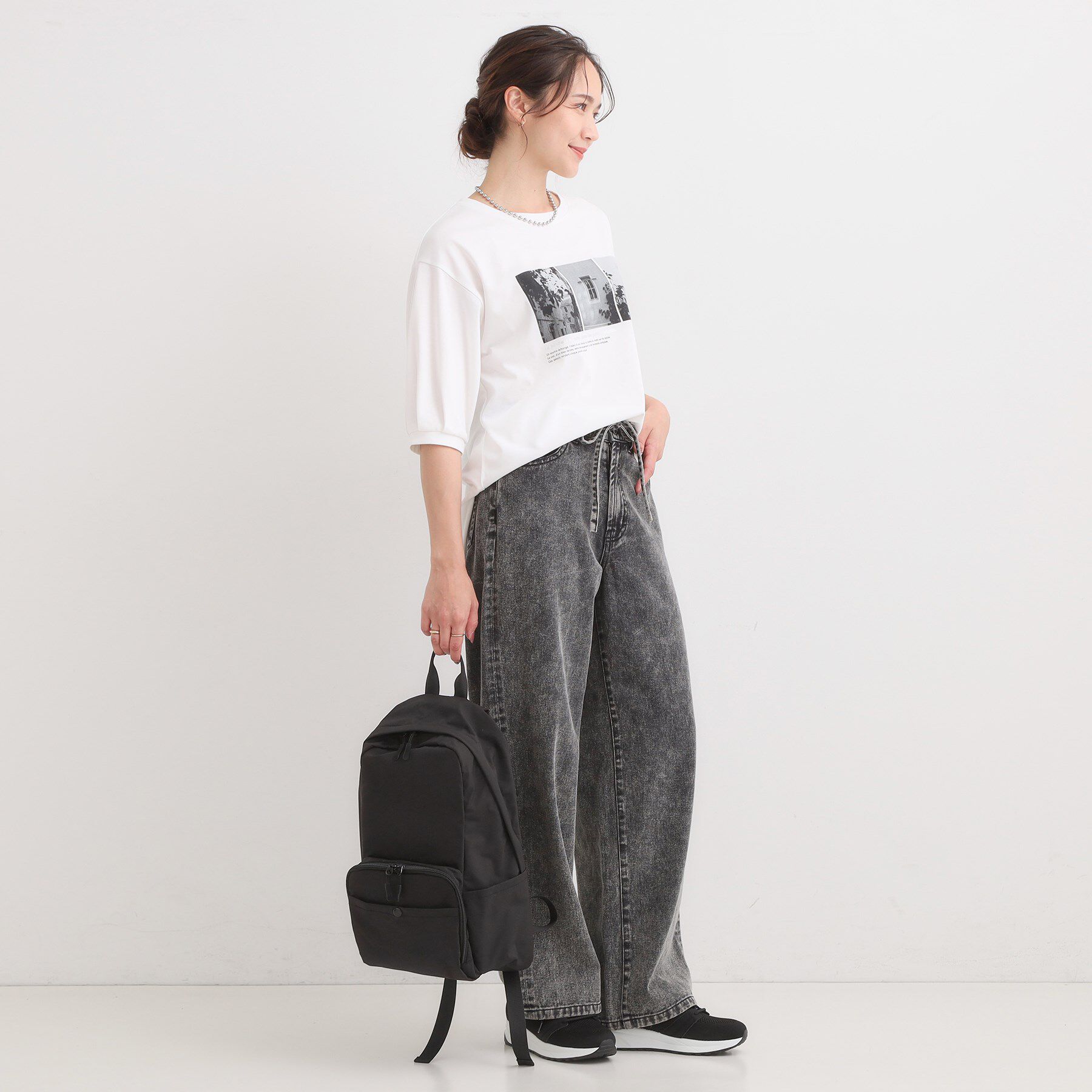 SHOO･LA･RUE「【撥水】立体ポケットリュック」|リュック|