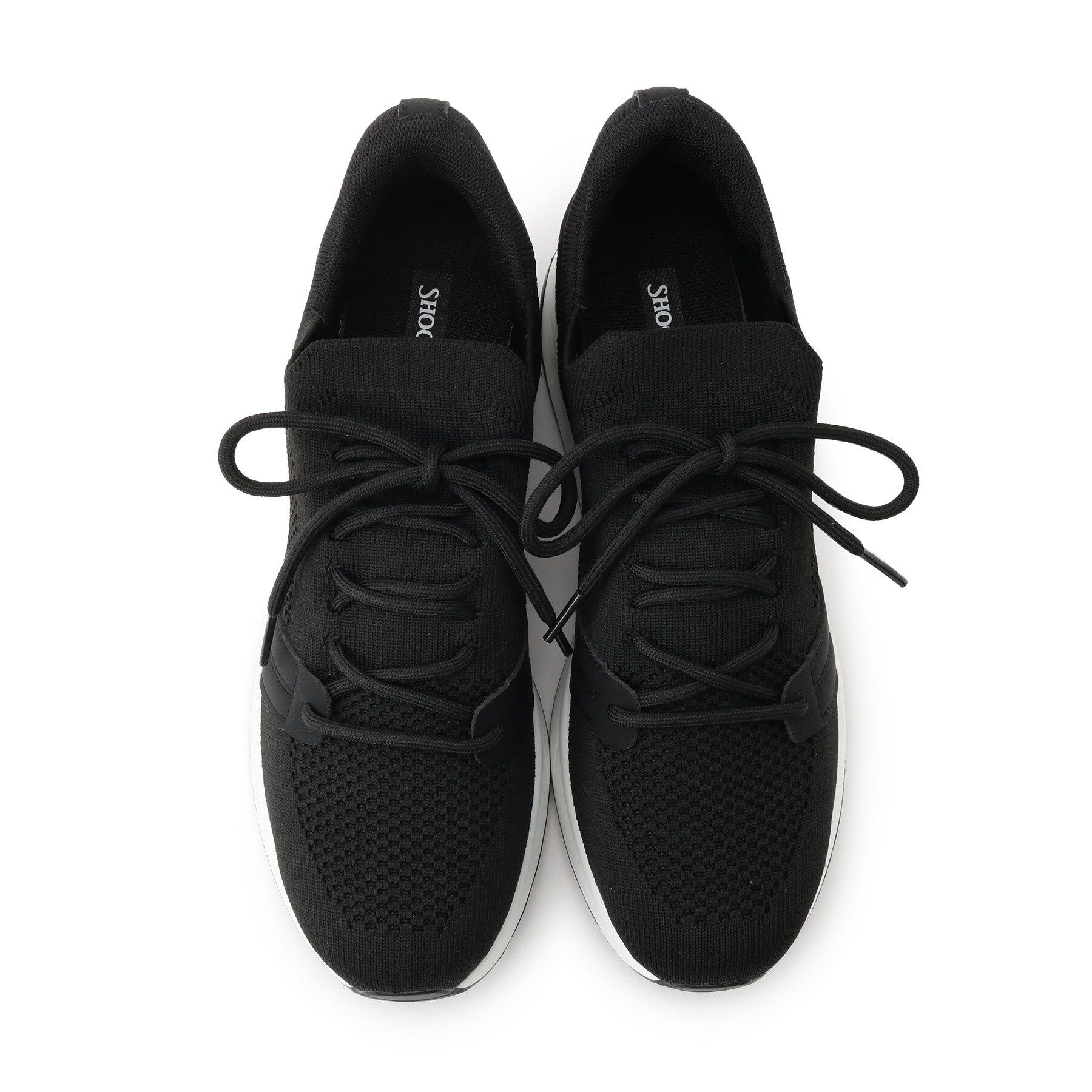 SHOO･LA･RUE「【片手で履ける】洗えるニットスニーカー」|スニーカー|