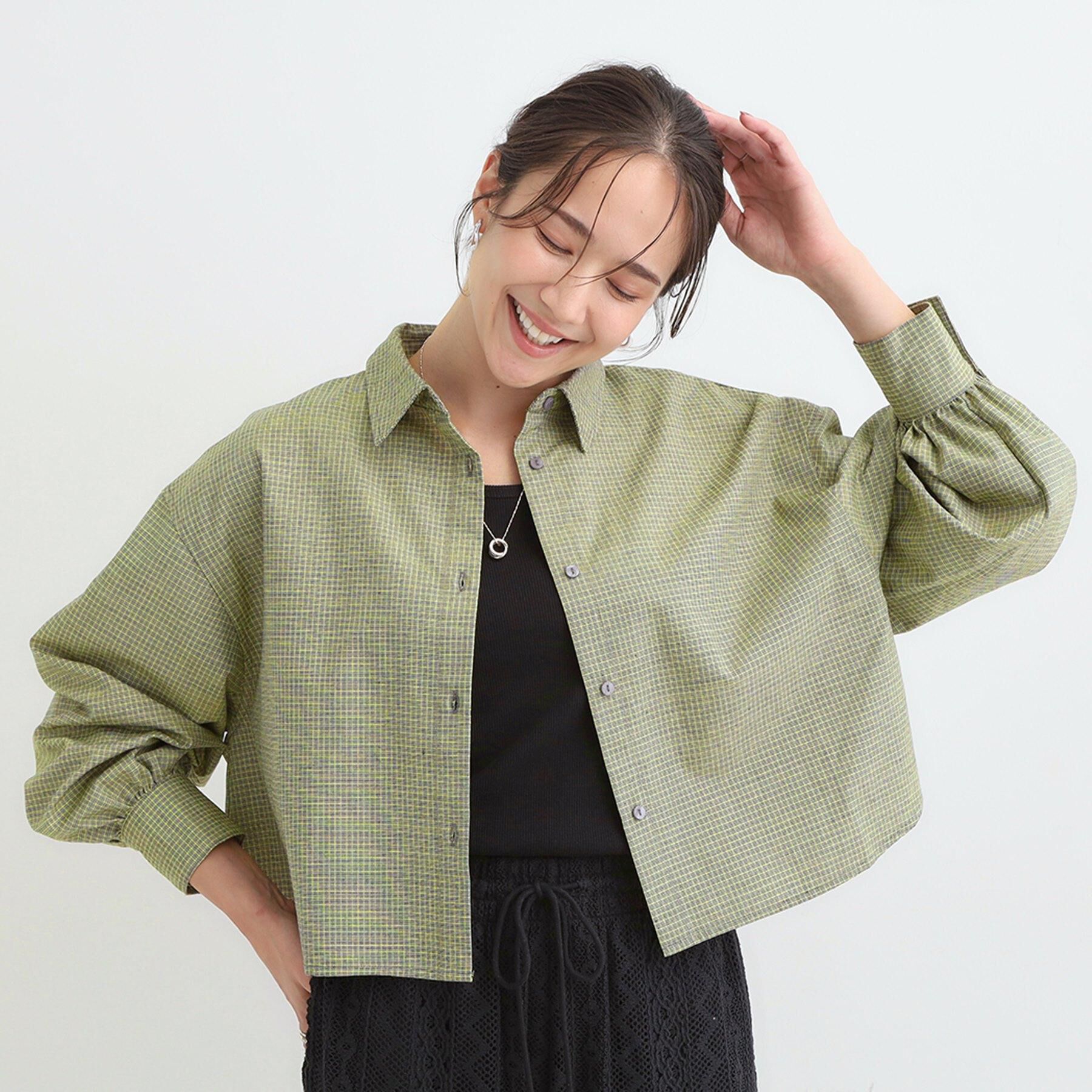 SHOO･LA･RUE「【着丈選べる】オーバーサイズのチェックシャツ」|シャツ・ブラウス|