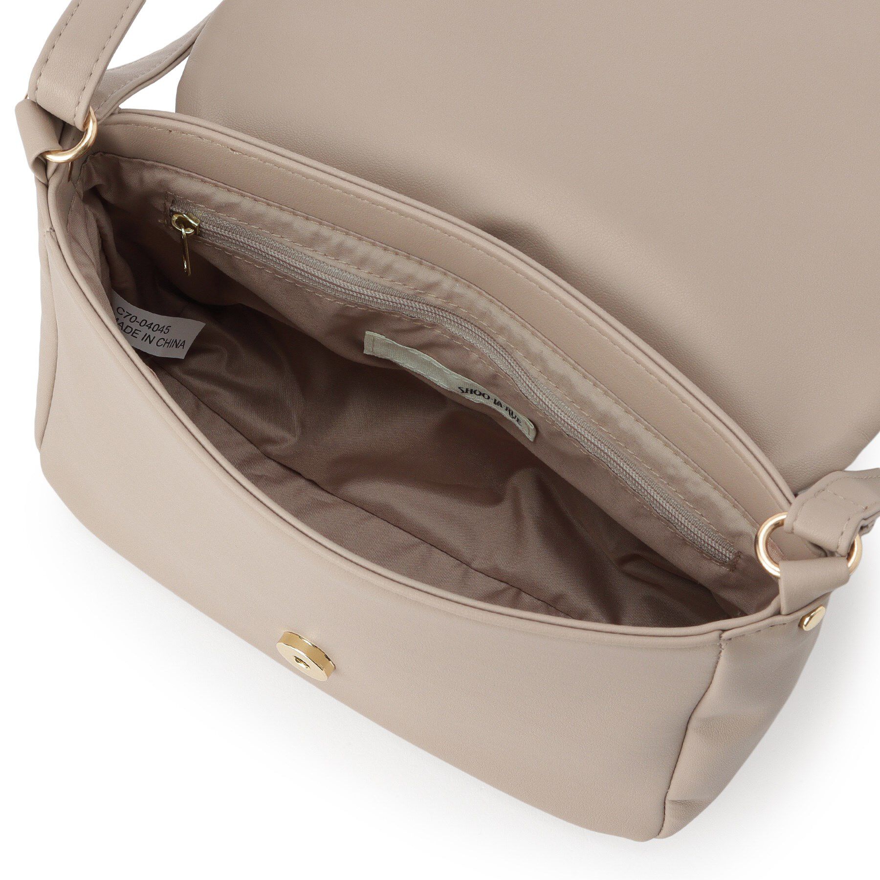 SHOO･LA･RUE「バイアスチェック型押しショルダー」|ショルダー・メッセンジャー|