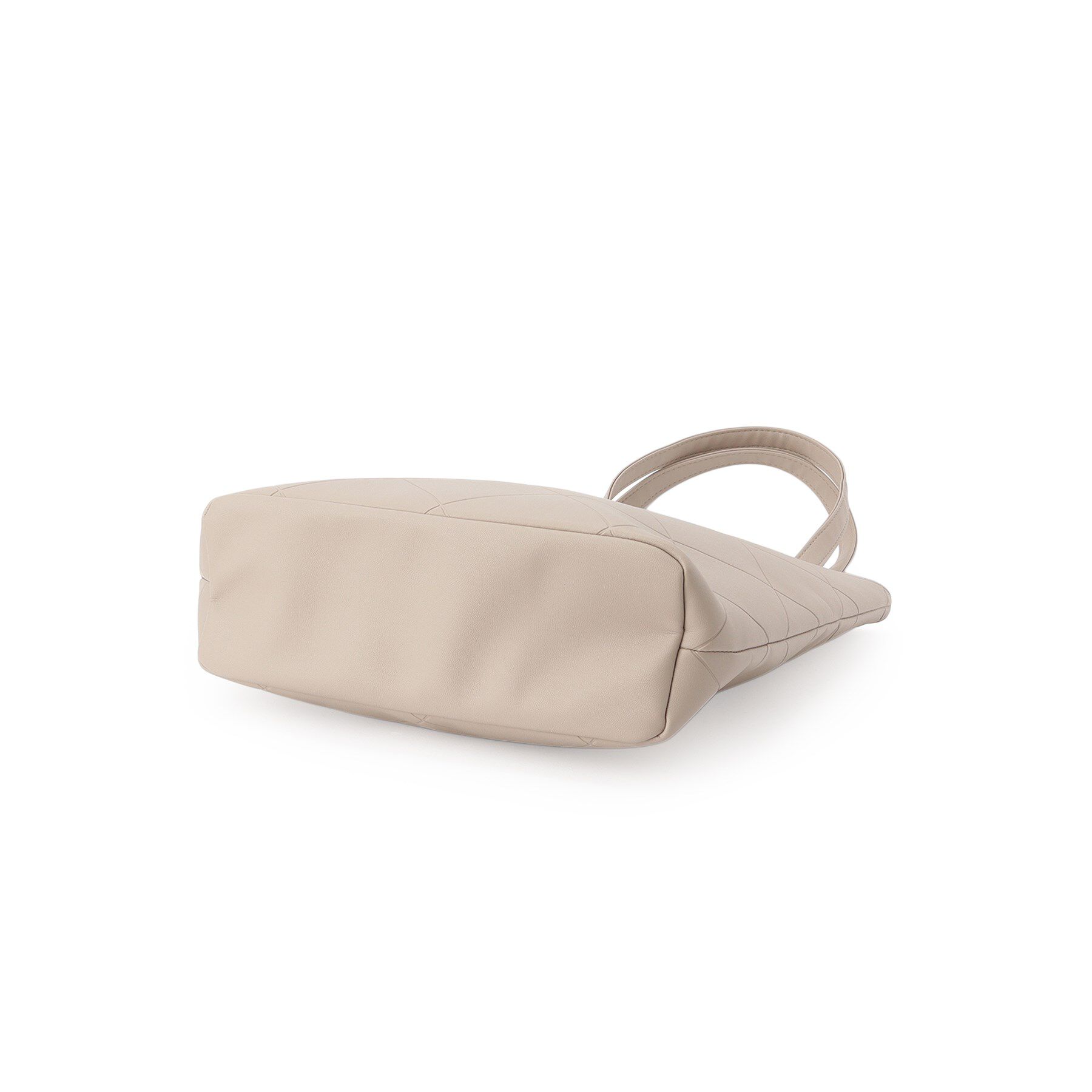 SHOO･LA･RUE「バイアスチェック型押しトートバッグ」|トートバッグ|