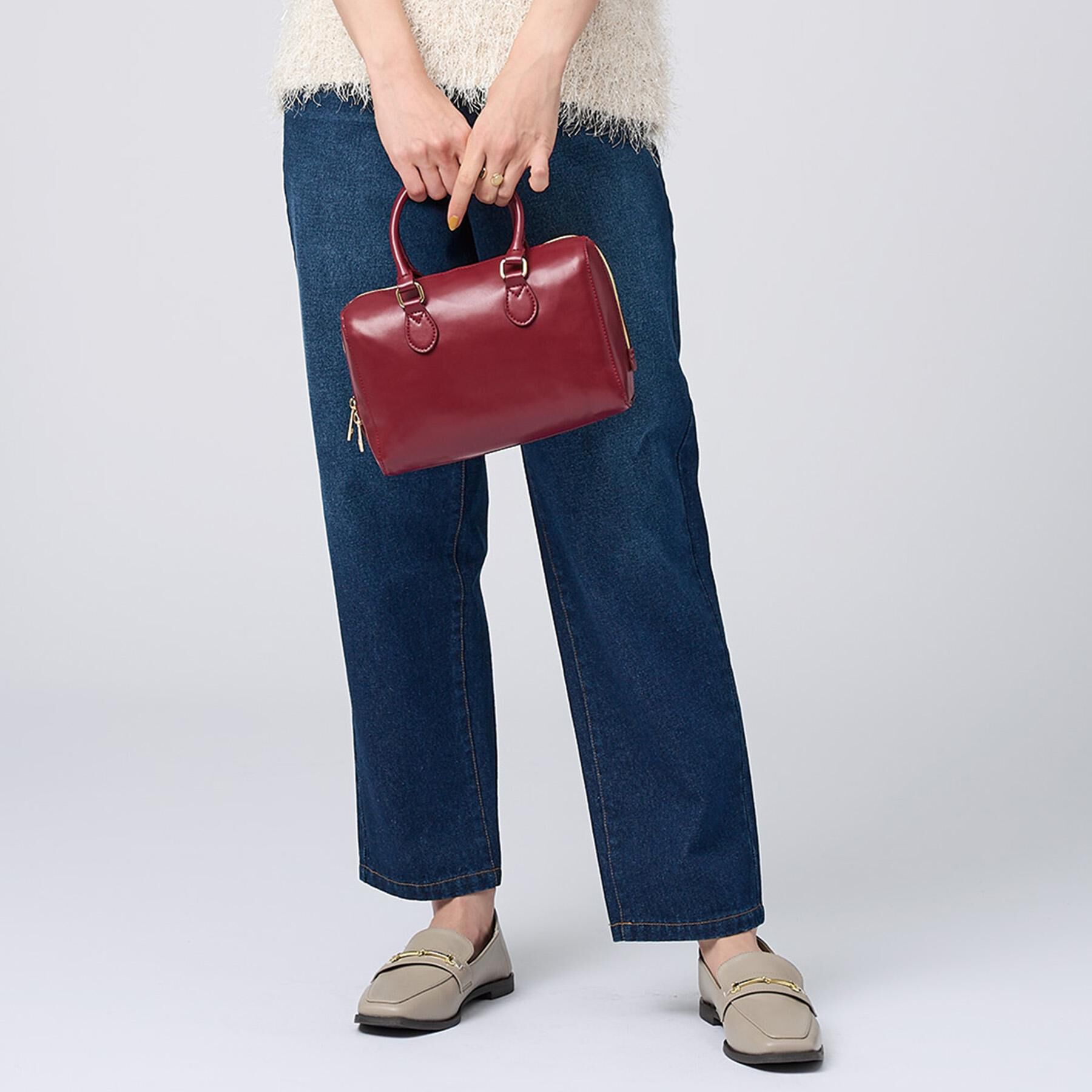 SHOO･LA･RUE「【S-LL】大人カジュアルに 柔らかデニムテーパードパンツ」|デニム|