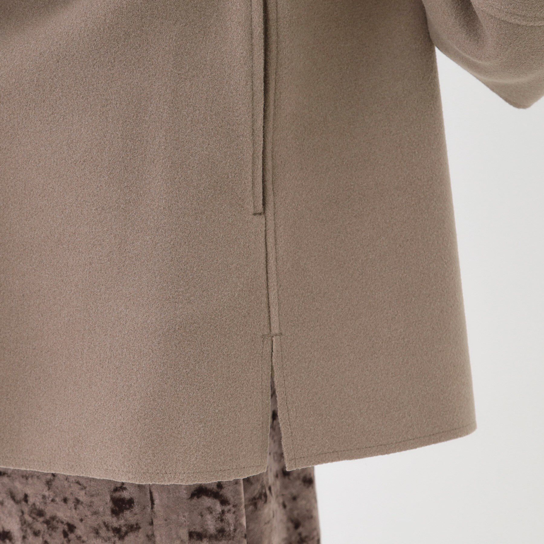 SHOO･LA･RUE「【S-LL】大人のこなれ感 テーラード風コート」|テーラードジャケット|