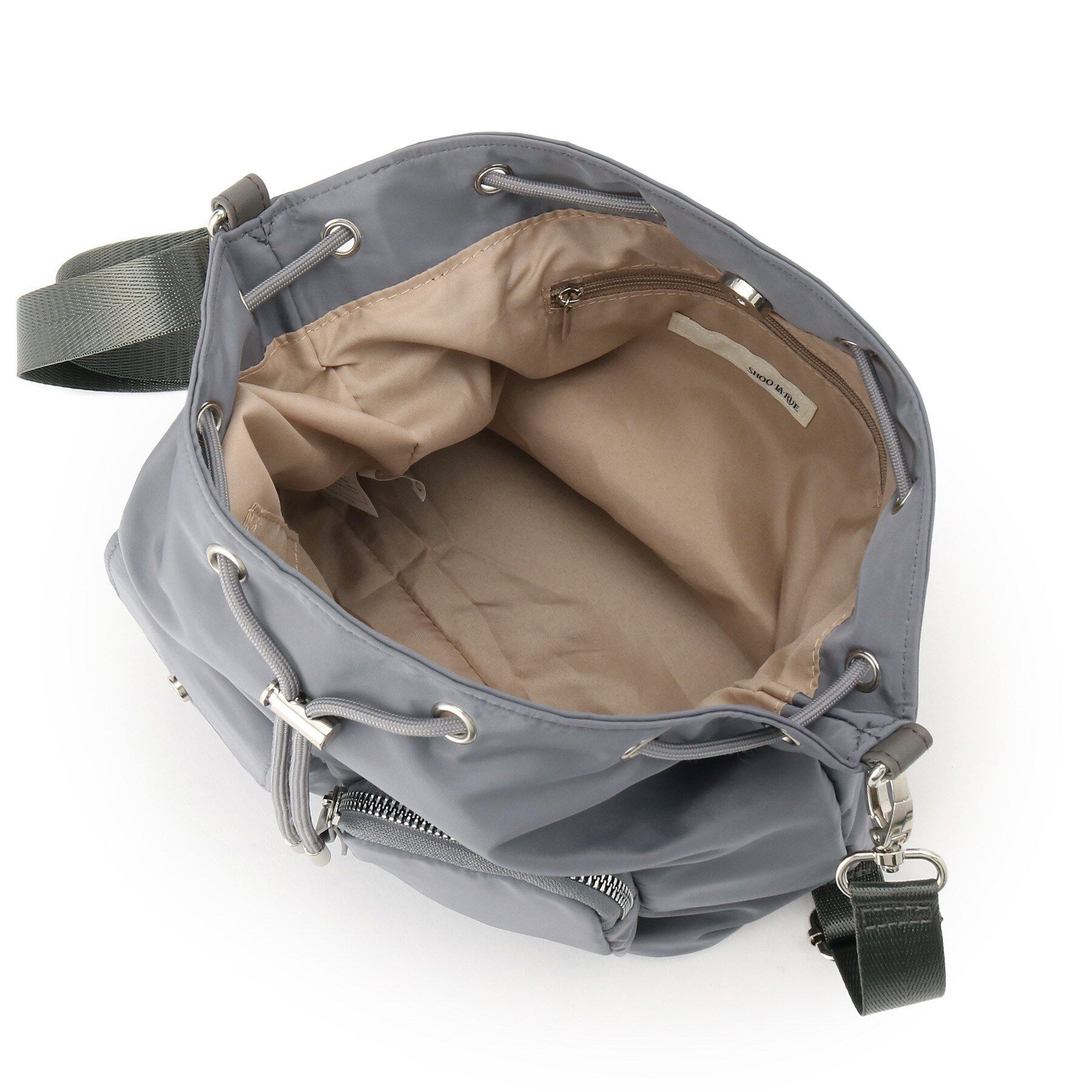 SHOO･LA･RUE「【撥水】2WAY巾着ショルダーバッグ」|ショルダー・メッセンジャー|