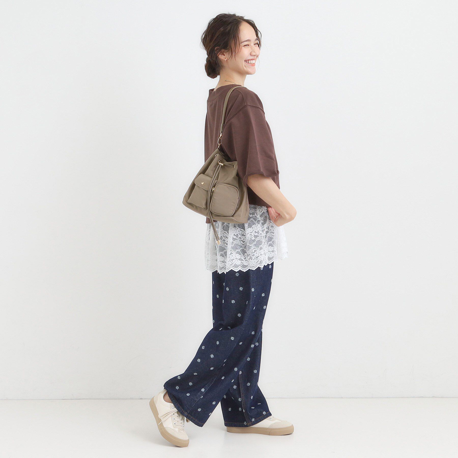 SHOO･LA･RUE「【撥水】2WAY巾着ショルダーバッグ」|ショルダー・メッセンジャー|