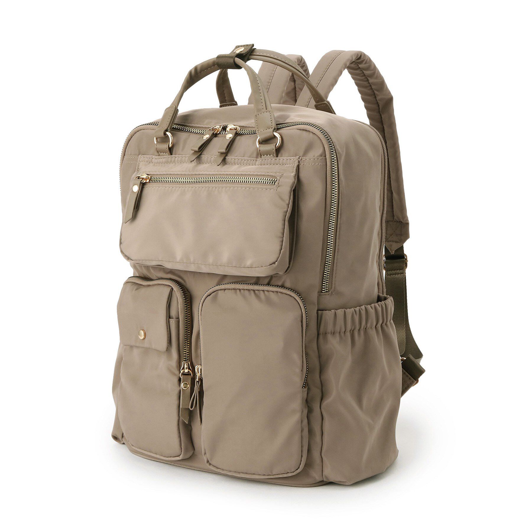 SHOO･LA･RUE「【撥水】立体ポケットリュック」|リュック|