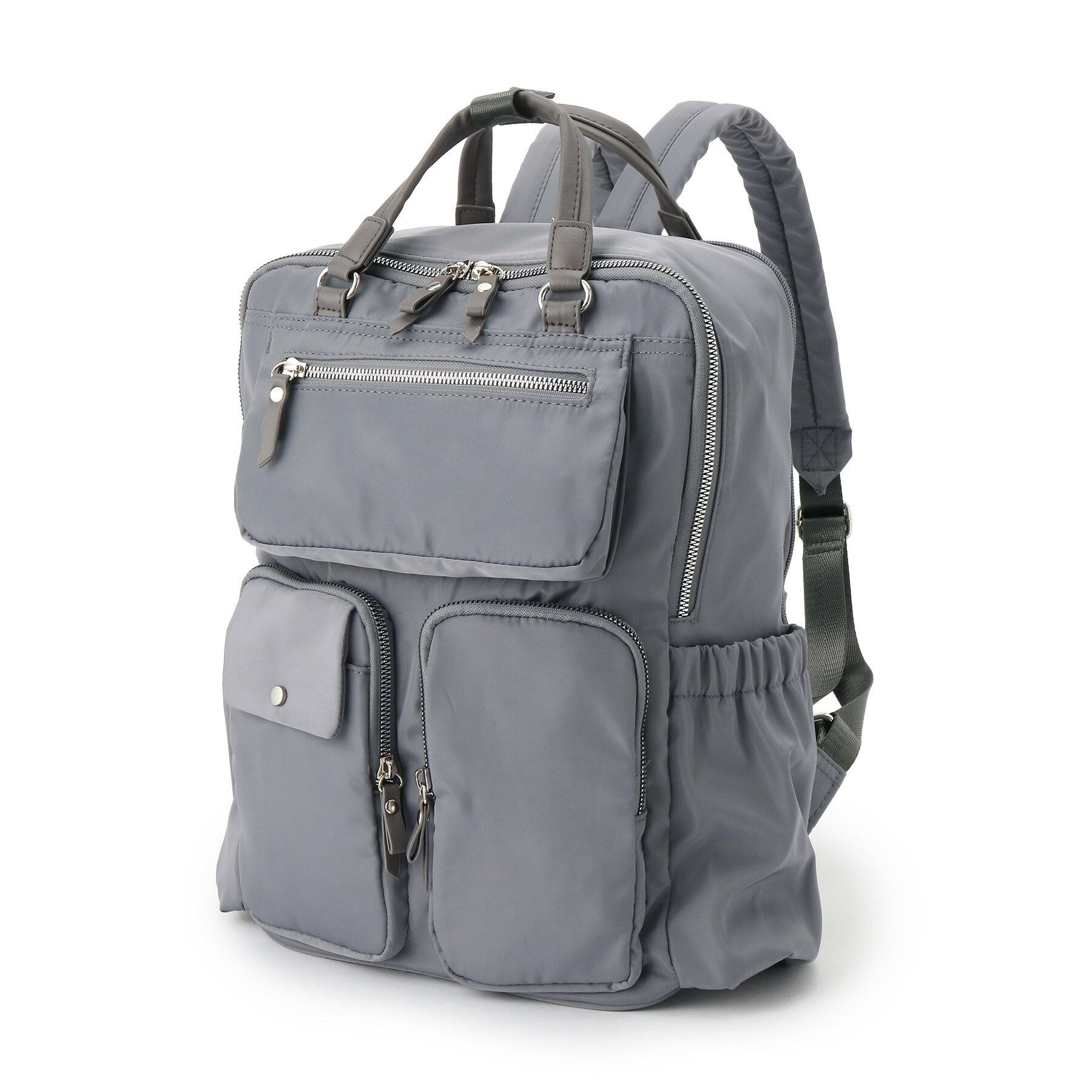 SHOO･LA･RUE「【撥水】立体ポケットリュック」|リュック|