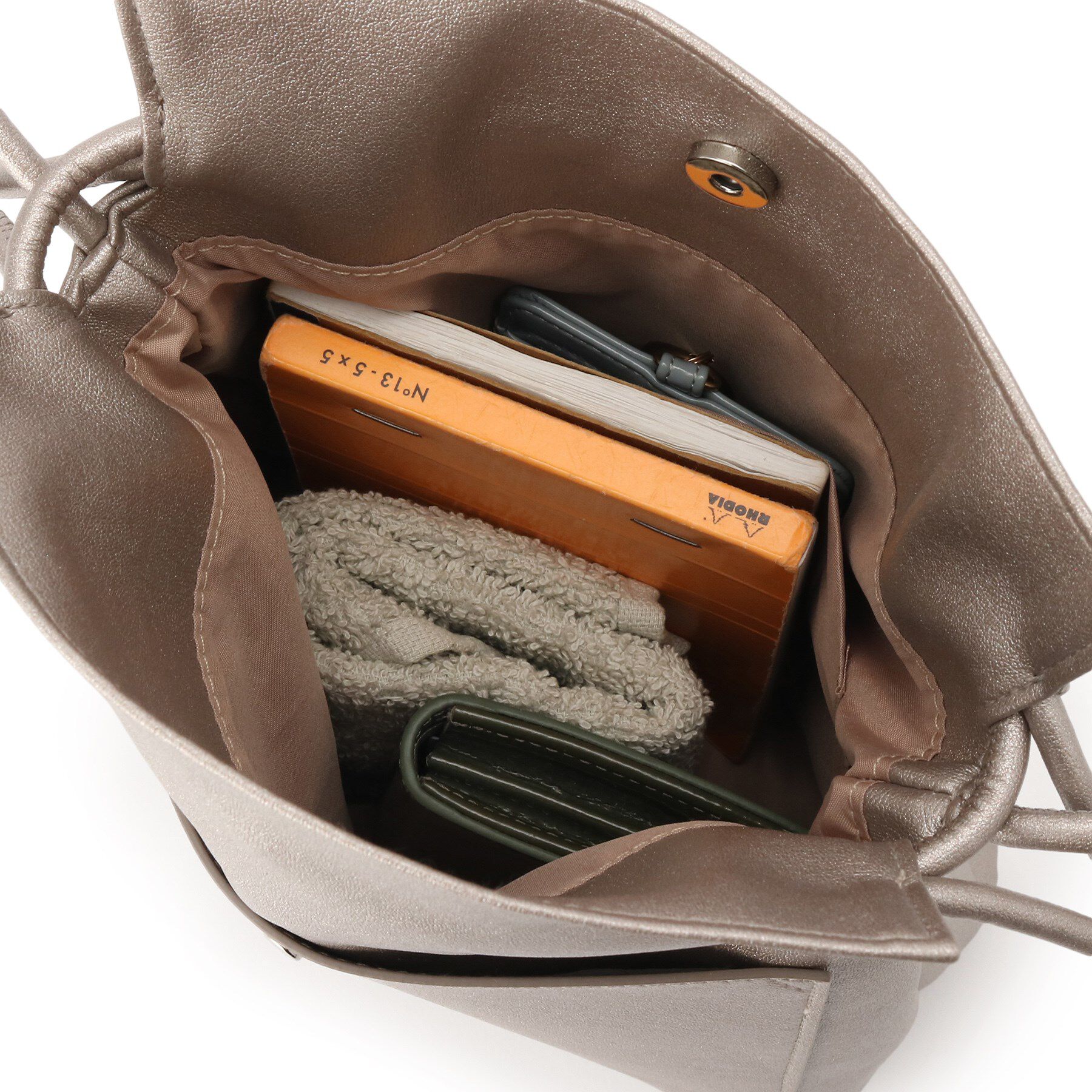 SHOO･LA･RUE「スクエア巾着ショルダーバッグ」|ショルダー・メッセンジャー|