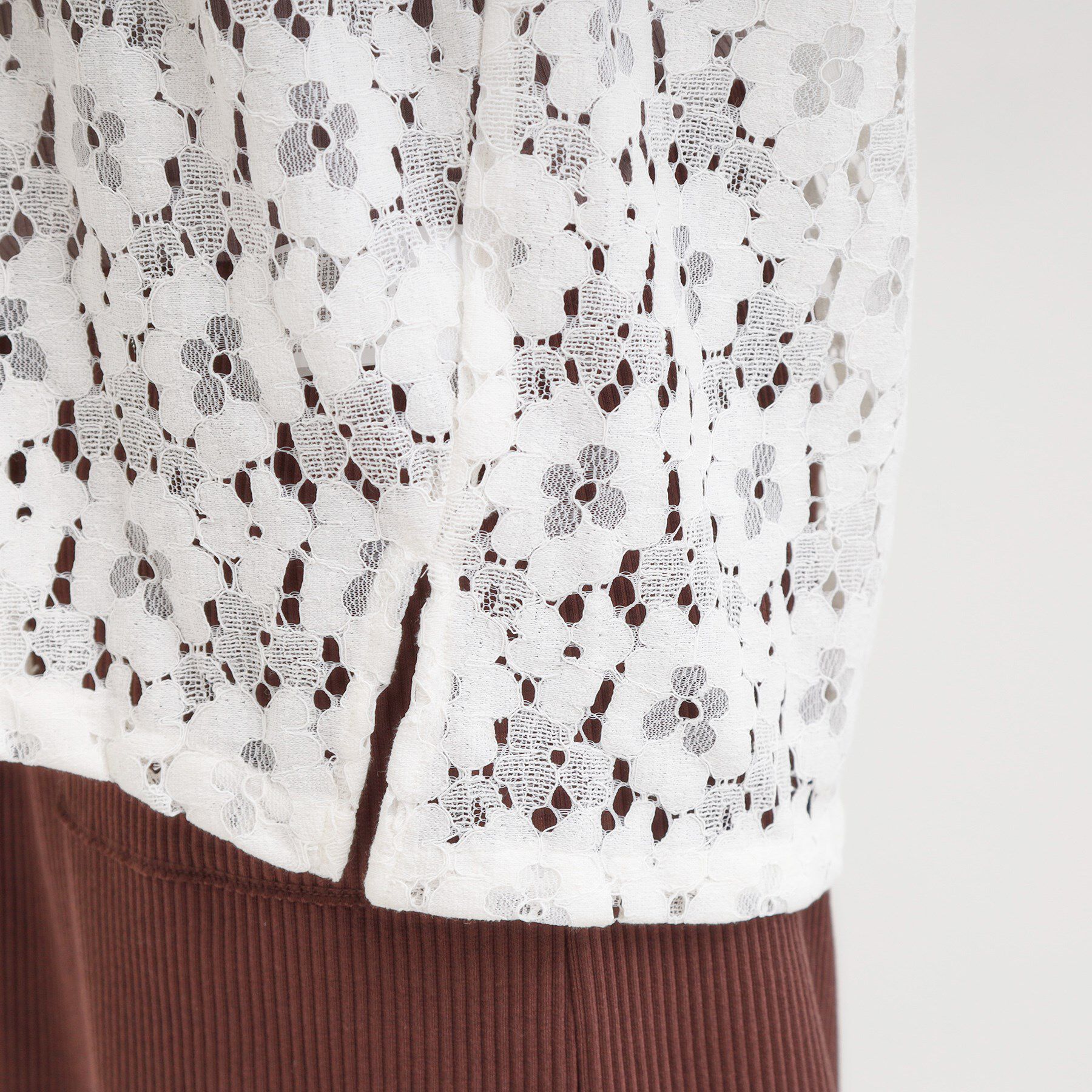 SHOO･LA･RUE「レースフーディプルオーバー」|シャツ・ブラウス|