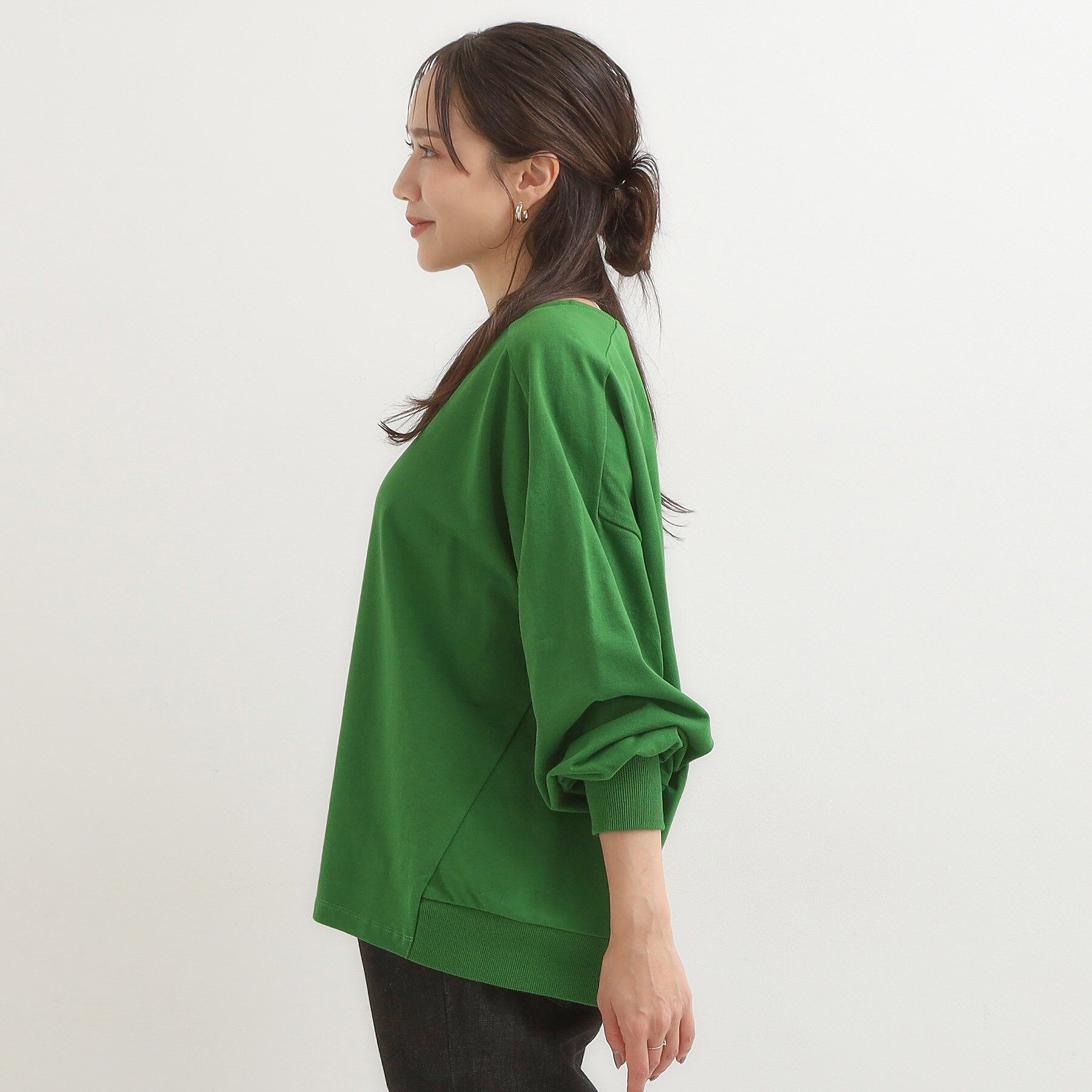 SHOO･LA･RUE「大人の抜け感 1枚で決まる ゆるロンT」|Tシャツ・カットソー|