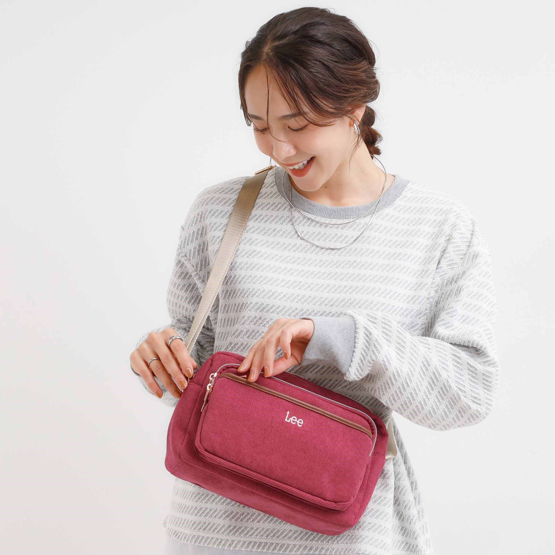 SHOO･LA･RUE「【Lee別注】コーデュロイショルダーバッグ」|ショルダー・メッセンジャー|